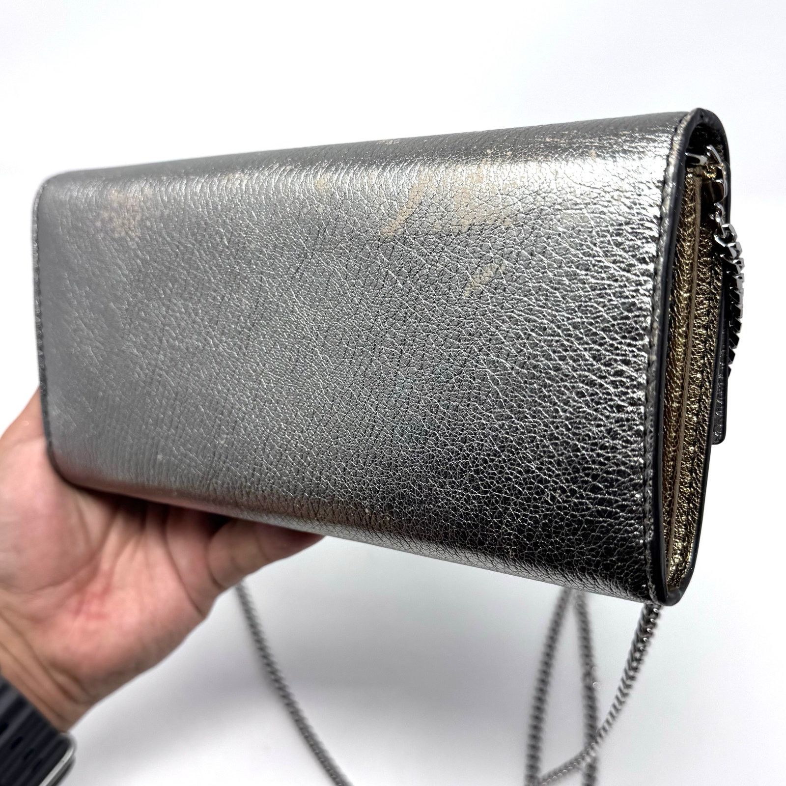 Alexander McQueen Alexander McQueen Chain Wallet Size ONE SIZE - 14 Thumbnail