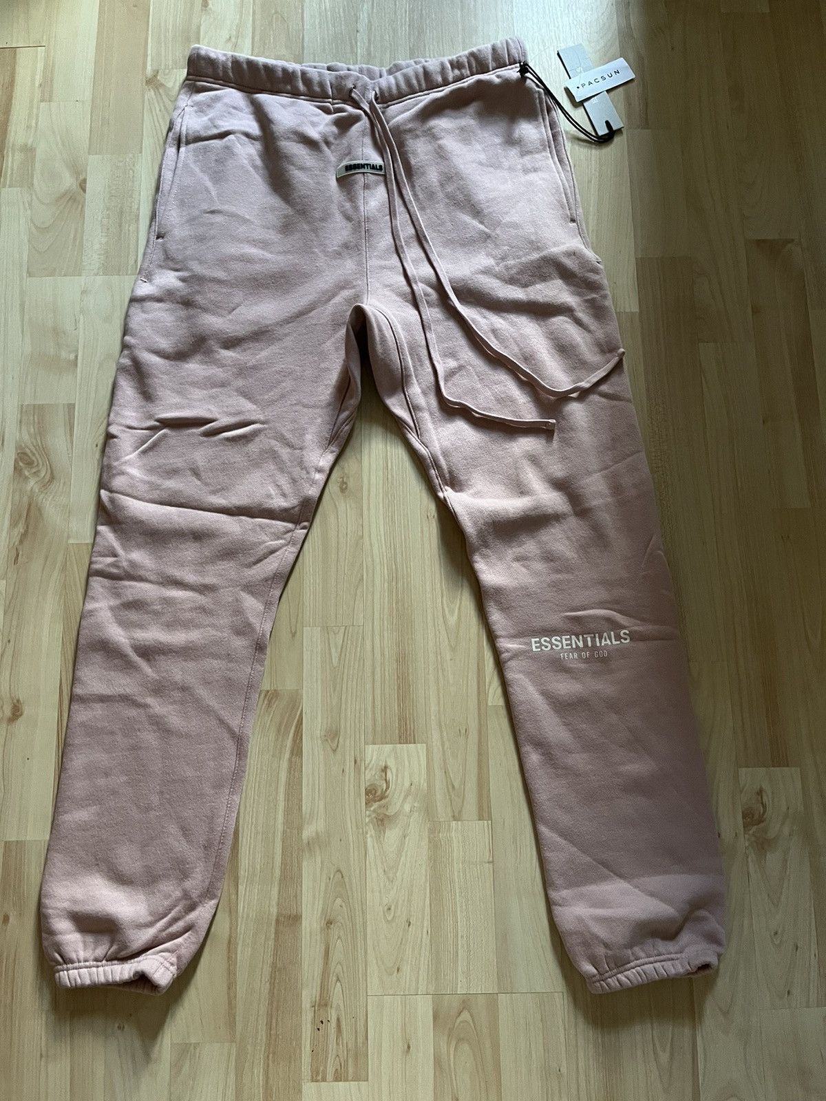 Fear of God Fear of god essentials blush joggers | Grailed