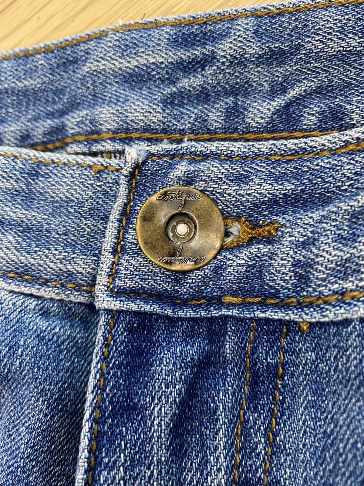 Japanese Brand Vintage Japanese Brand Hairy Leg Distress Denim Size US 32 / EU 48 - 10 Thumbnail