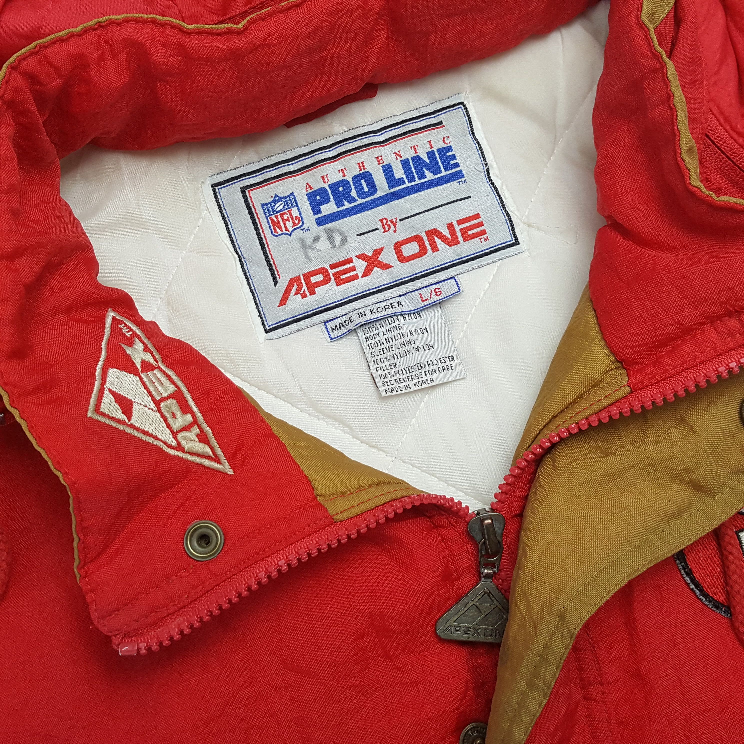 NFL × Vintage NFL SAN FRANCISCO 49ERS American Football Team Jacket Size US XXL / EU 58 / 5 - 11 Thumbnail