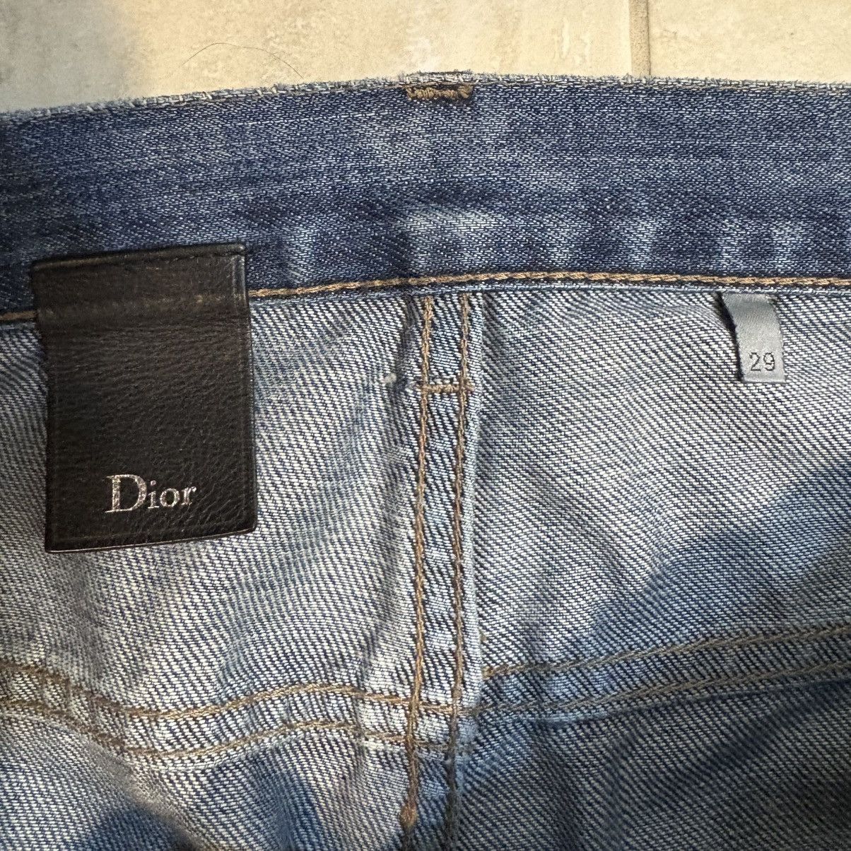 Dior Kris Van Assche Dior Waxed Denim Size US 29 - 5 Thumbnail