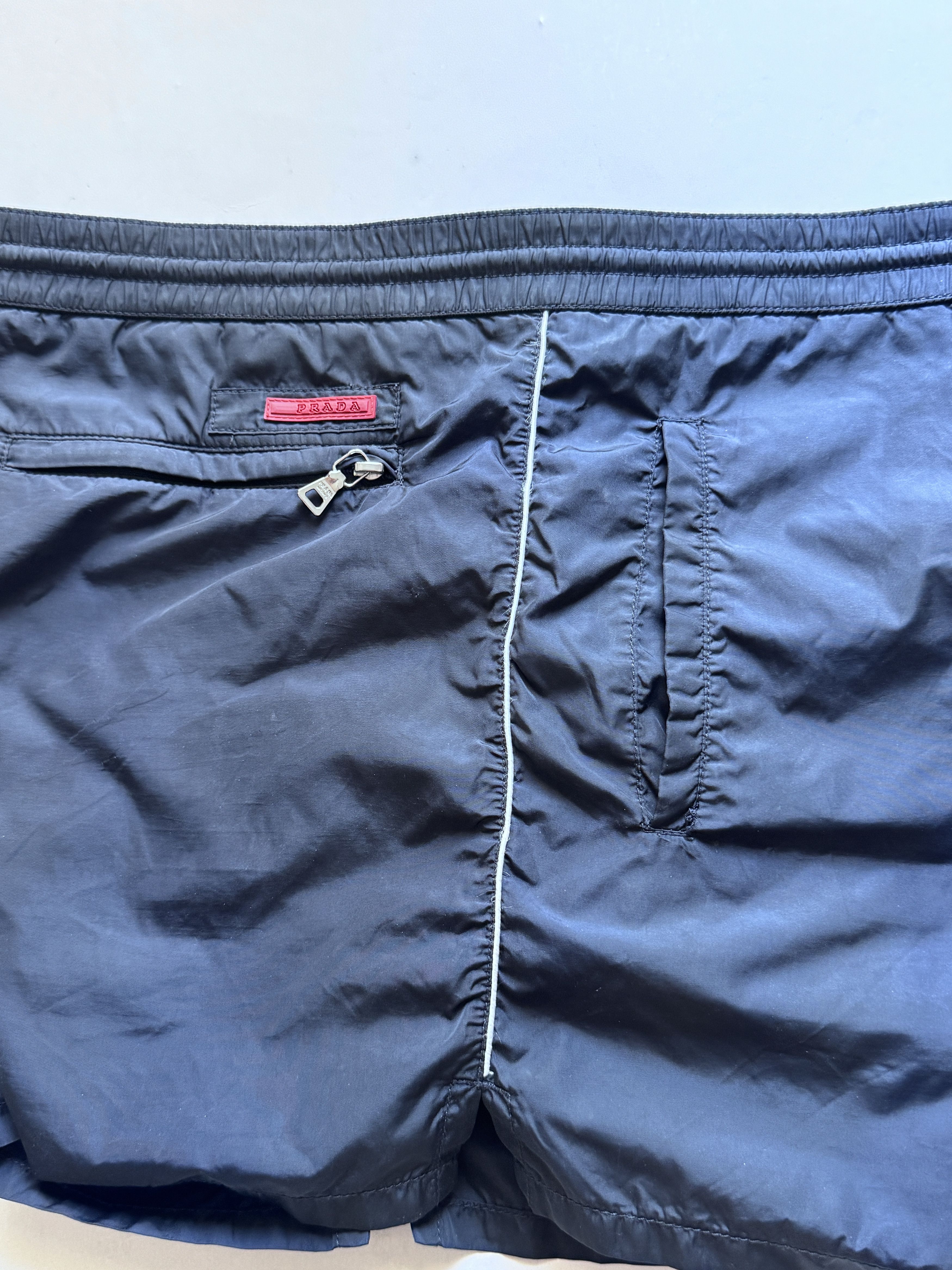 Prada Prada Swim Trunks Shorts Dark Blue IT 50 - L Size US 34 / EU 50 - 5 Thumbnail