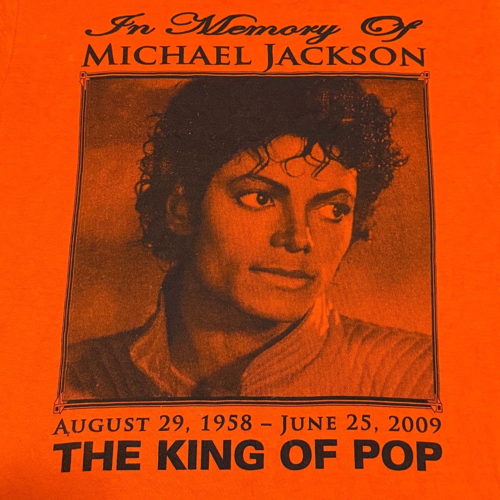 Jerzees 2009 Michael Jackson Memorial Shirt Size Small King of Pop Size US S / EU 44-46 / 1 - 3 Thumbnail