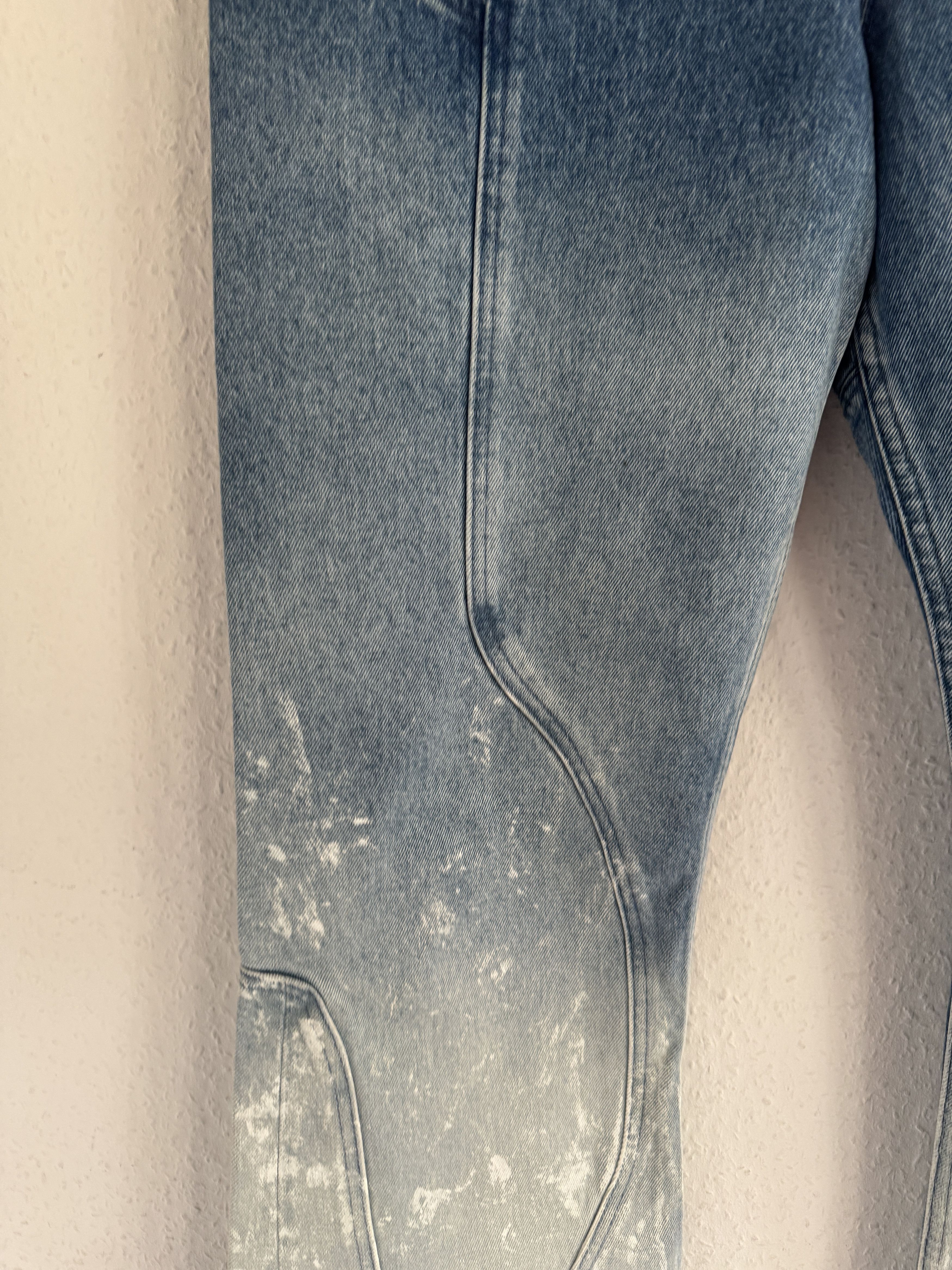 Off-White Paint-Splattered Degrade Denim Jeans Size US 34 / EU 50 - 8 Thumbnail