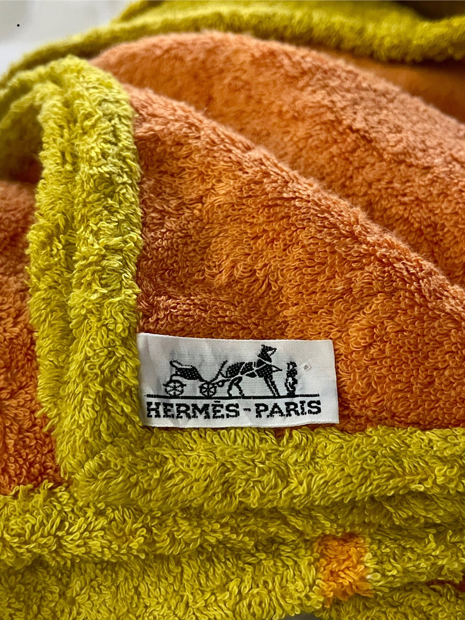Hermes Rare Hermes Pink Lion Beach Bath Towel Bath Mat Rug Size ONE SIZE - 4 Thumbnail