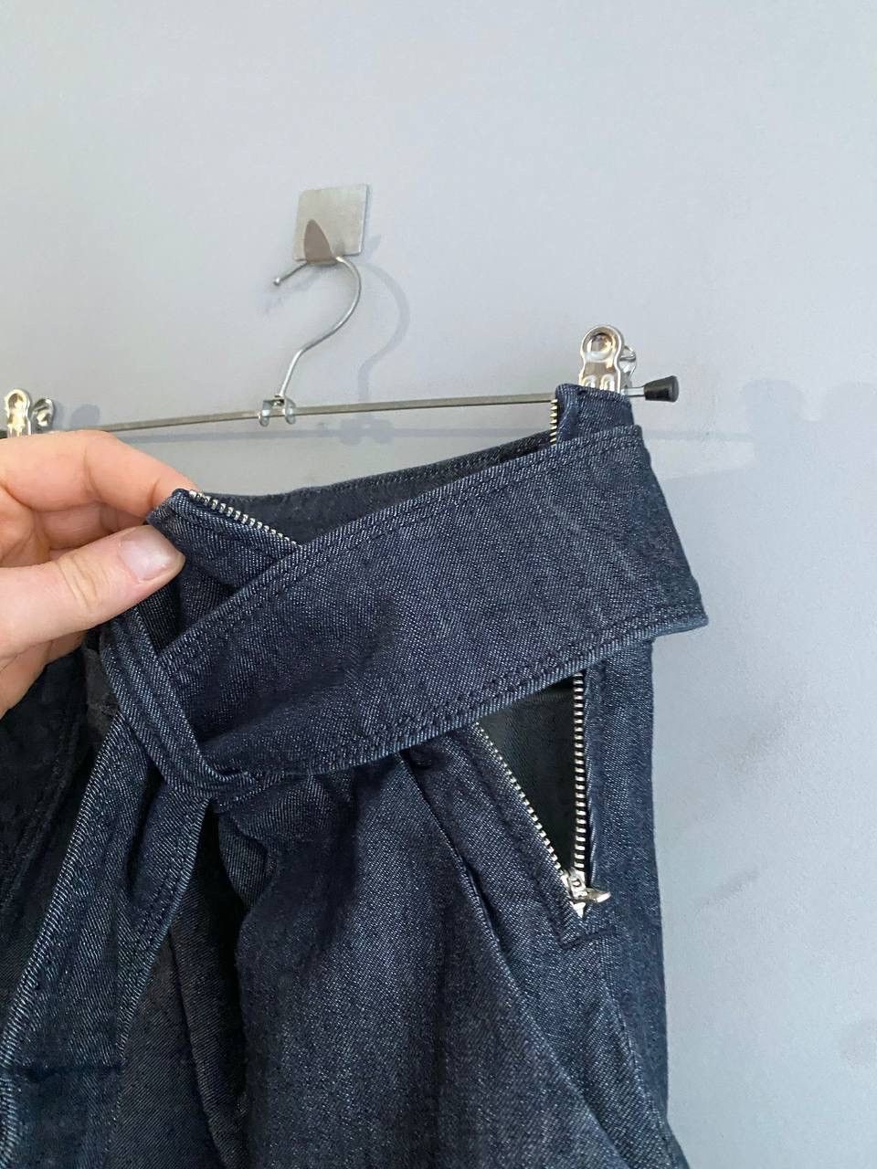 Miss Sixty Miss Sixty 00s Vintage Y2K Denim Mini Skirt, Size L Size 32" / US 10 / IT 46 - 13 Thumbnail