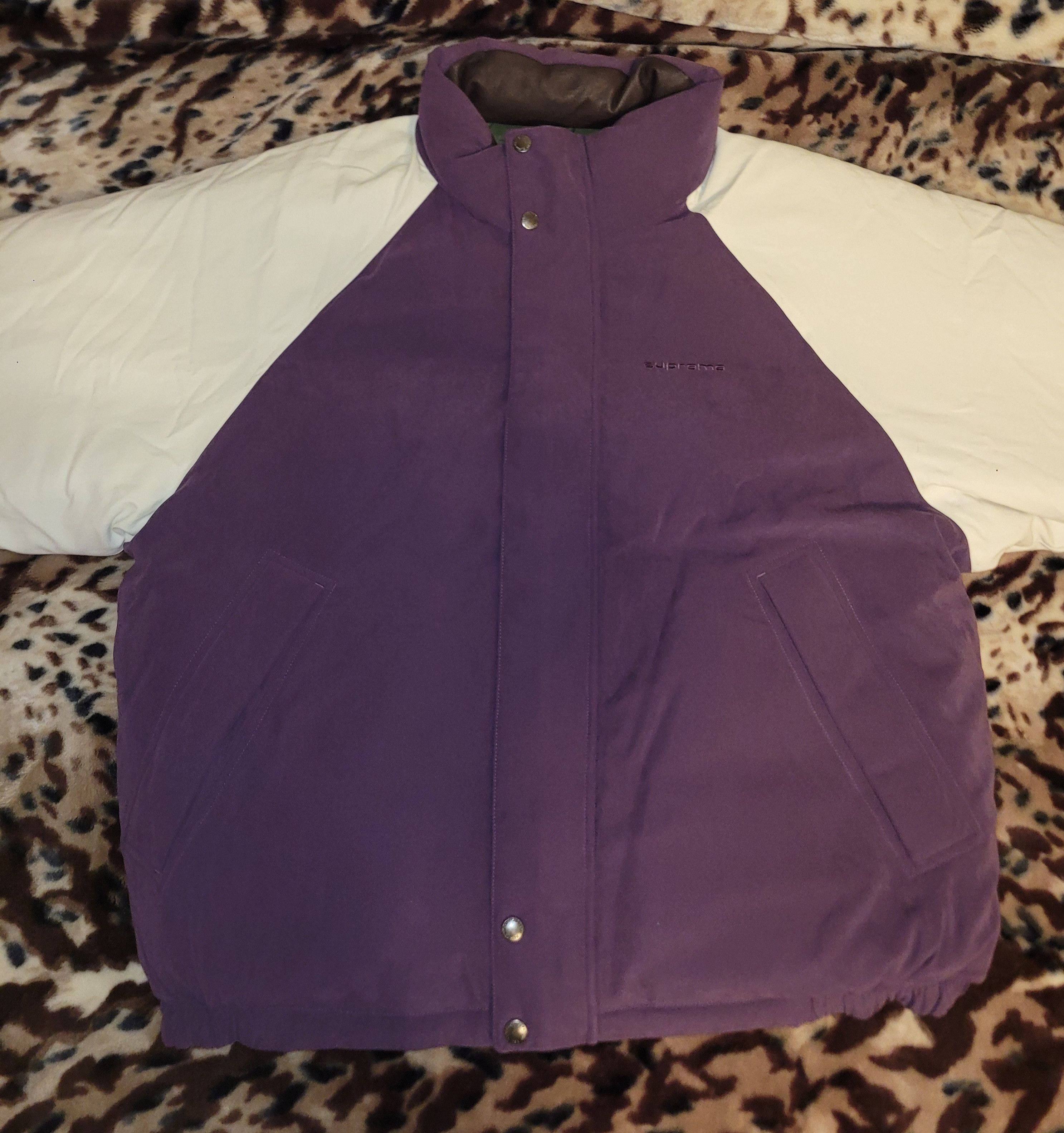 Supreme Supreme Reversible Puffer Down Jacket Size US L / EU 52-54 / 3 - 9 Thumbnail