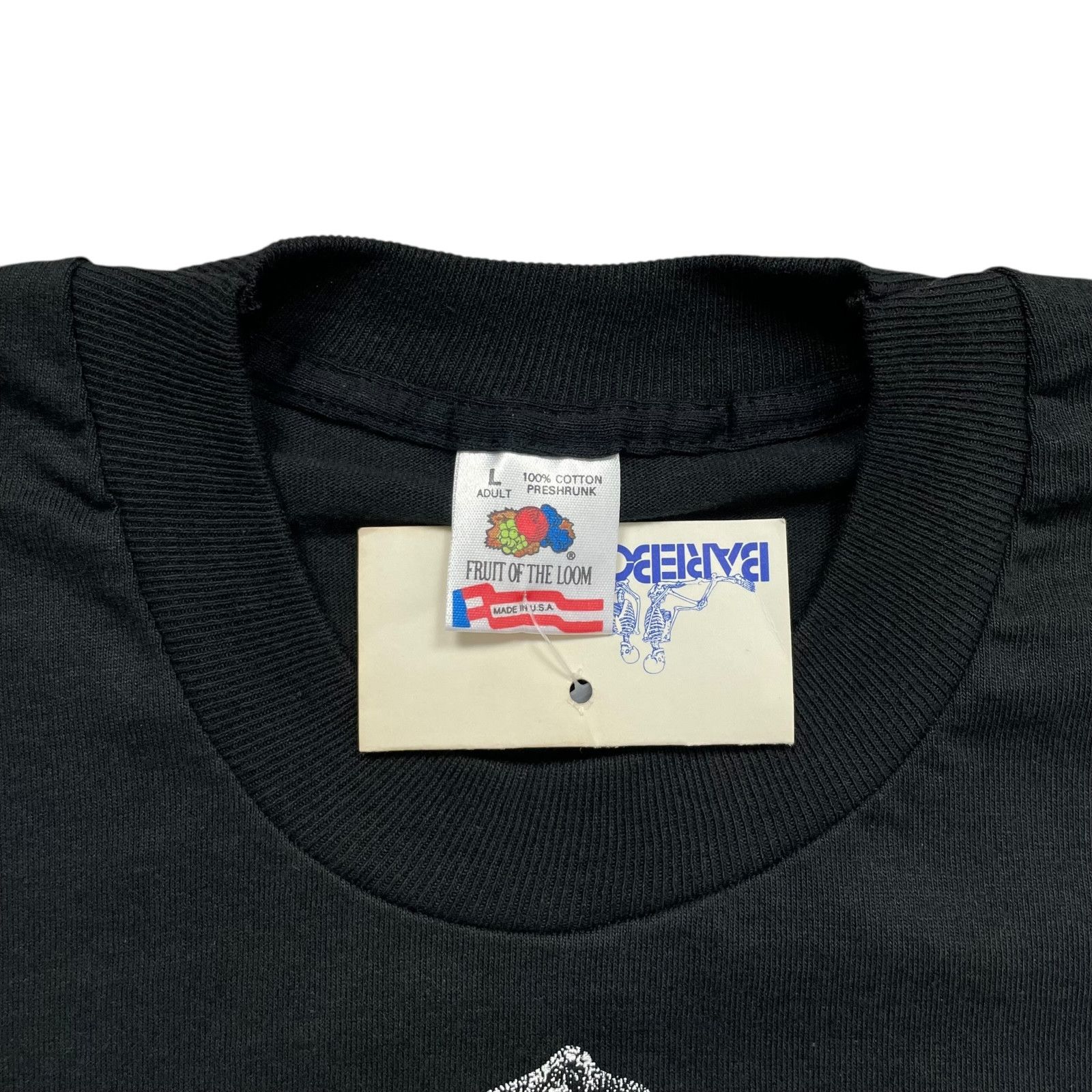 Vintage DS 90s LESLIE ARWIN X-RAYTED SKELETON BAREBONES T-SHIRT Size US L / EU 52-54 / 3 - 4 Thumbnail