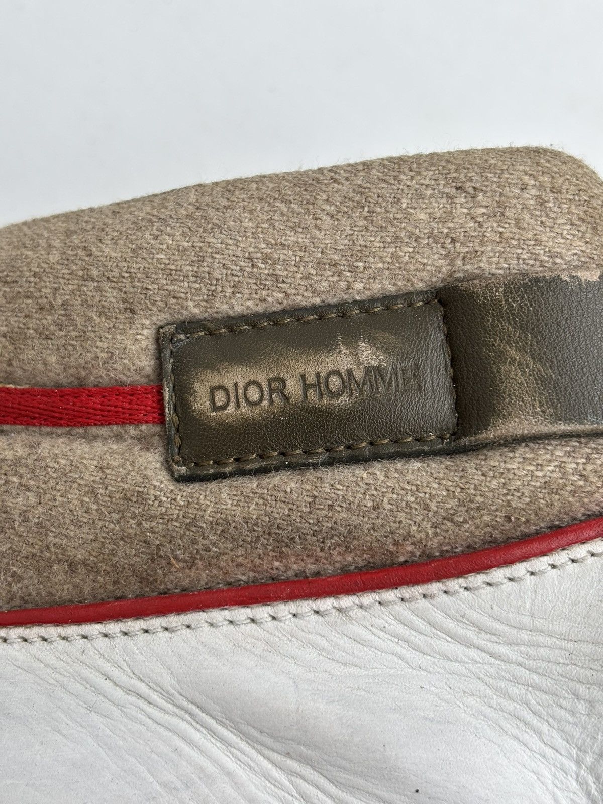 Dior × Hedi Slimane DIOR HOMME Leather High Top Sneakers Size US 7.5 / EU 40-41 - 7 Thumbnail