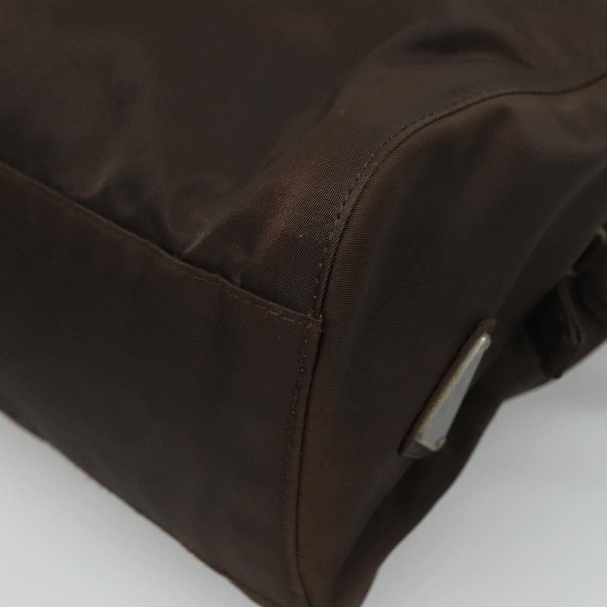 Prada PRADA Hand Bag Nylon Brown Size ONE SIZE - 15 Thumbnail
