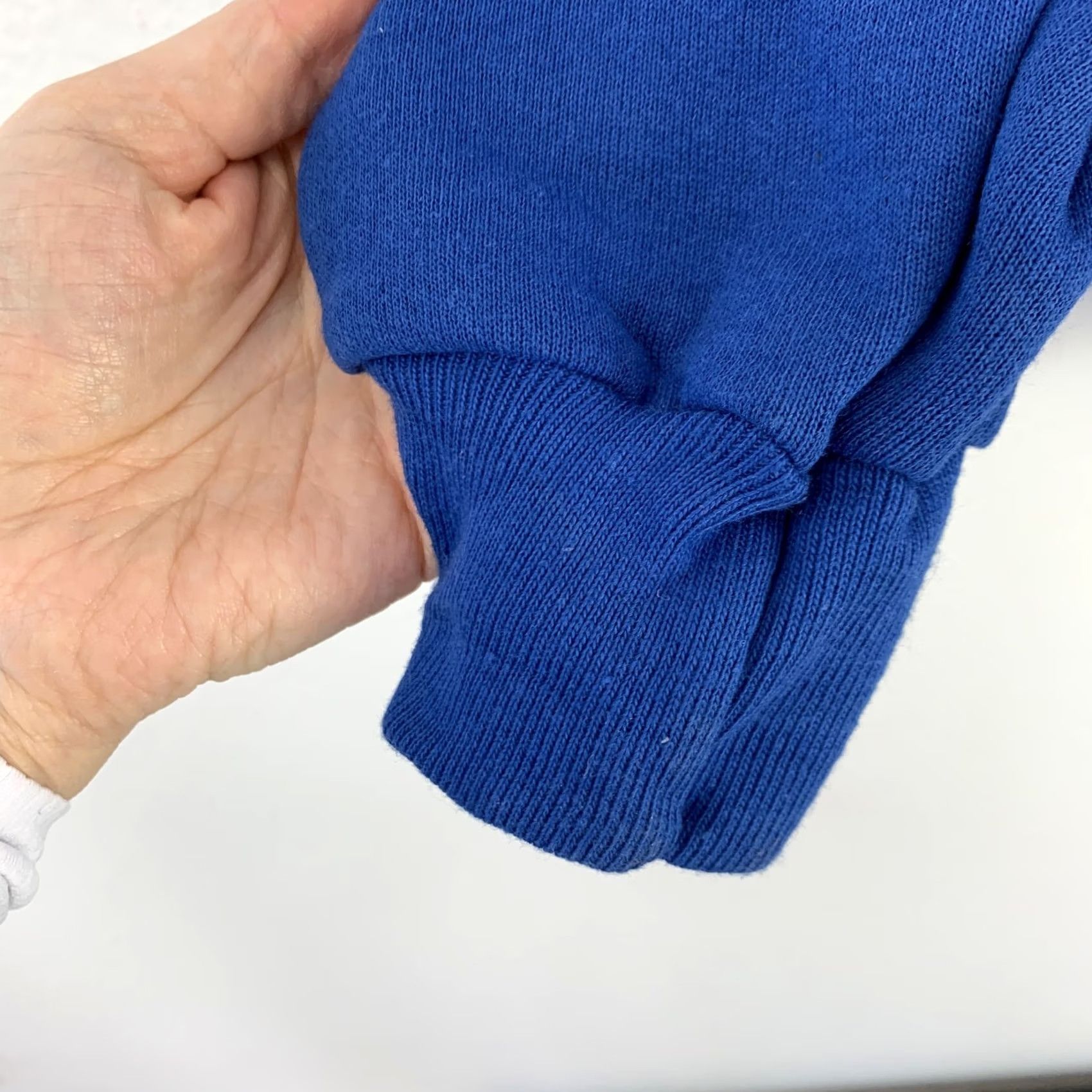 Russell Athletic VINTAGE Russell Athletic Hoodie Men M Royal Blue Fleece 2000 Sweatshirt Pullover Casual Athletic Doorway? Size US M / EU 48-50 / 2 - 3 Thumbnail