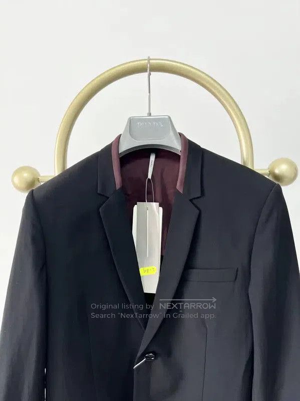 Dior Dior Black Wool Long Sleeve Coat for Men . Size US XS / EU 42 / 0 - 2 Thumbnail