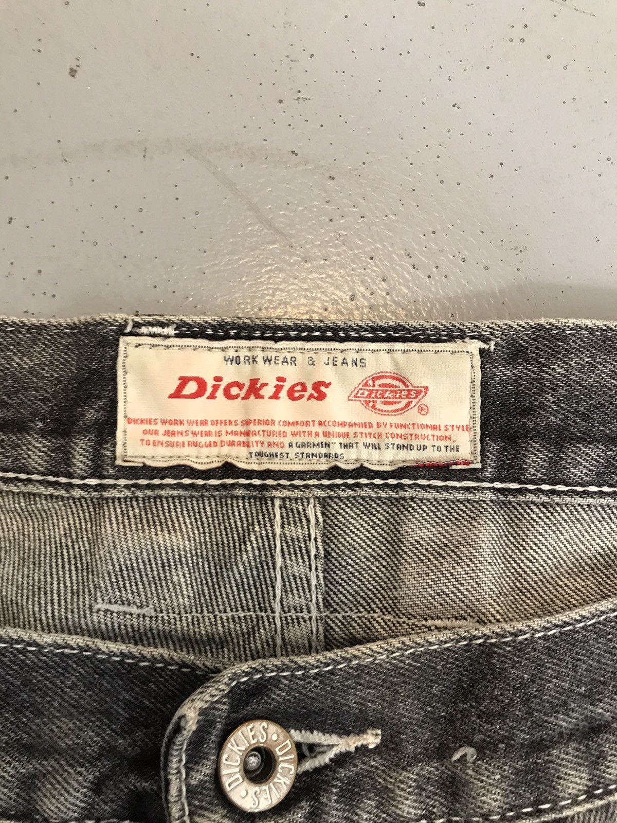 Dickies × Vintage Vintage Dickies embroidered denim Size US 38 / EU 54 - 6 Thumbnail