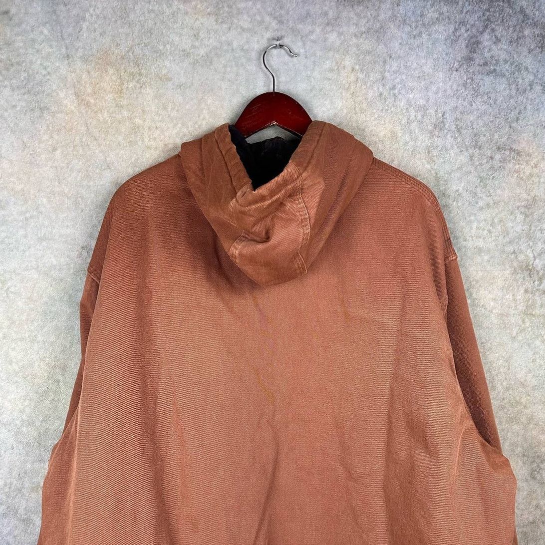 Dickies × Vintage Vintage Brown Dickies Work Jacket Sz 2X Brown 90s Full Zip Size US XXL / EU 58 / 5 - 8 Thumbnail