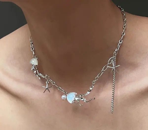 Japanese Brand Retro punk necklace Size ONE SIZE - 2 Thumbnail