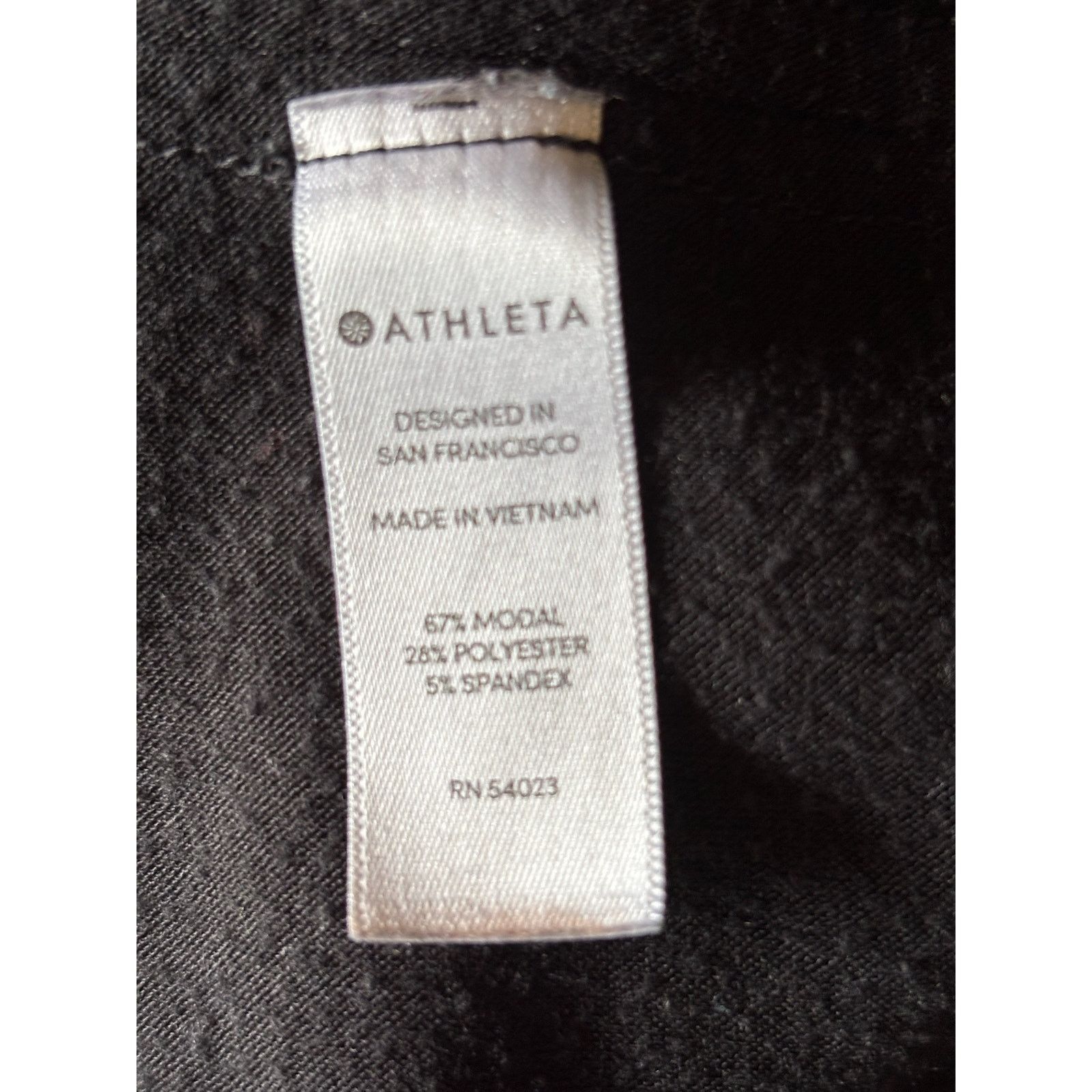 Athleta Athleta Threadlight Asym Relaxed Long Sleeve Top Black LP Size L / US 10 / IT 46 - 6 Thumbnail