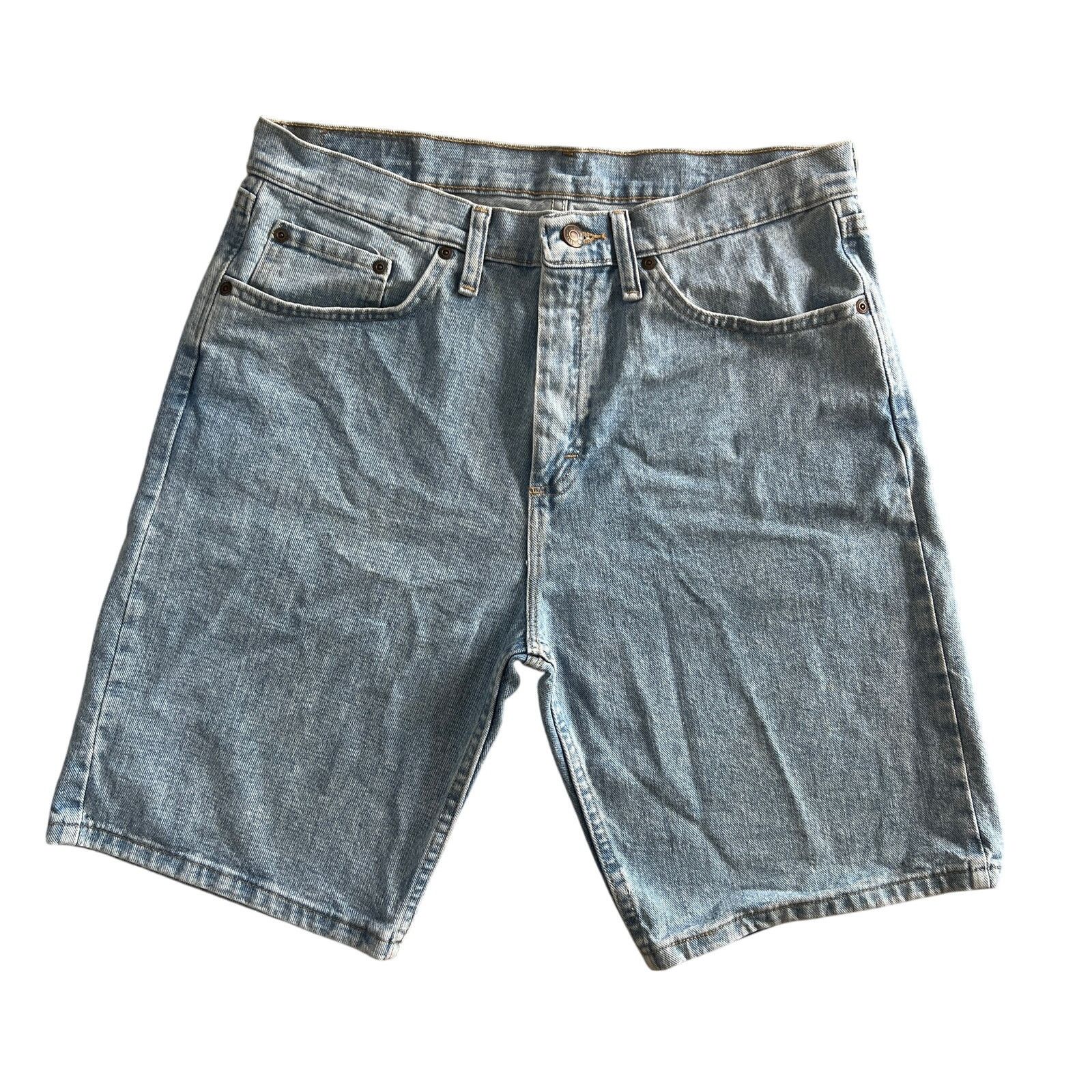 Wrangler Wrangler Relaxed Fit Denim Shorts 32 Light Wash Size US 32 / EU 48 - 1 Thumbnail