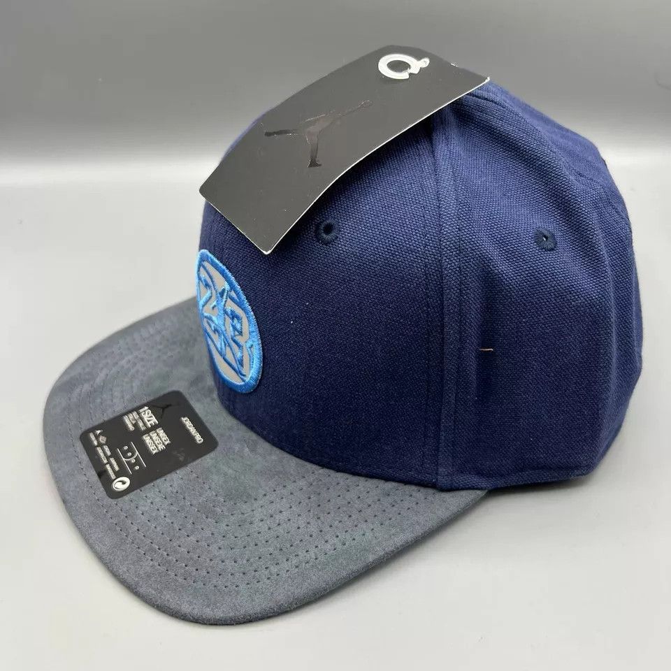 Jordan Brand Air Jordan 23 Hat Men Blue Gray Jumpman Snap Back Cap New Size ONE SIZE - 2 Thumbnail