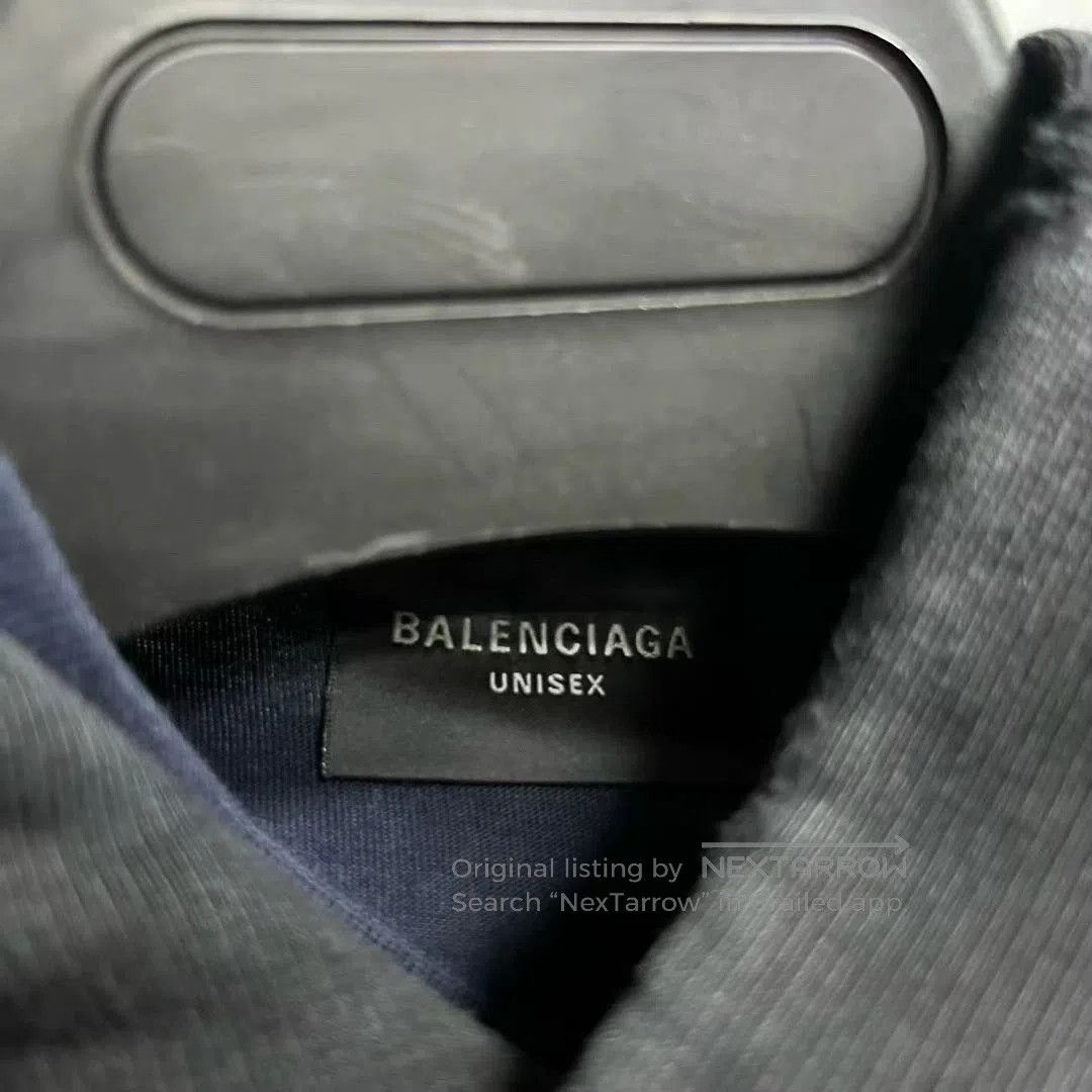 Balenciaga black balenciaga logo hoodie sweatshirt. Size US S / EU 44-46 / 1 - 3 Thumbnail