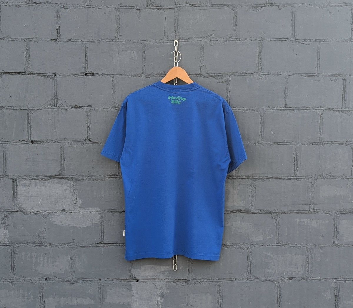 Indian Motorcycle Indian Motorcycle Moving Blue T-shirt Vintage USA Classic Size US XL / EU 56 / 4 - 2 Thumbnail