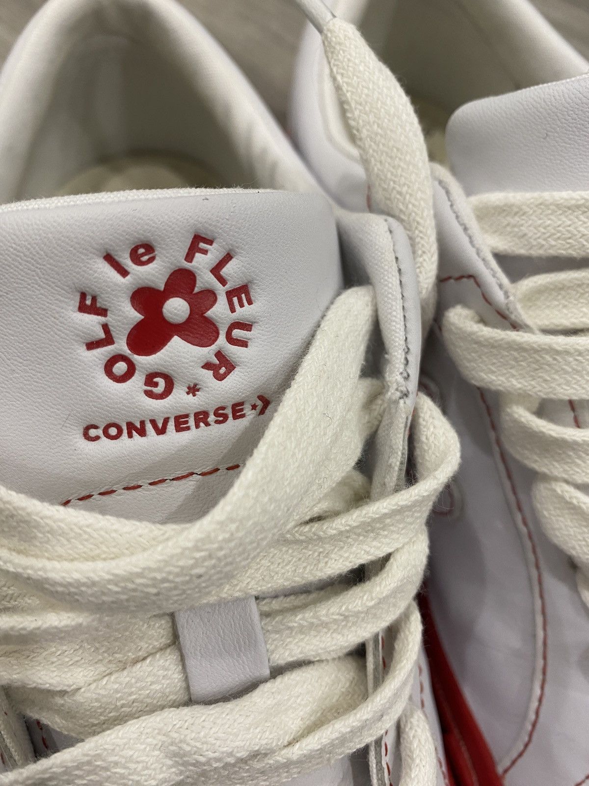 Golf le Fleur Golf Le Fleur Converse Racing Res White Size 9.5 Size US 9.5 / EU 42-43 - 3 Thumbnail