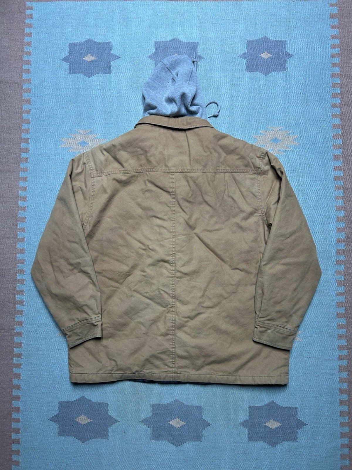 Vintage Vtg dickies hooded canvas work jacket hoodie carhartt XL Size US XL / EU 56 / 4 - 8 Thumbnail