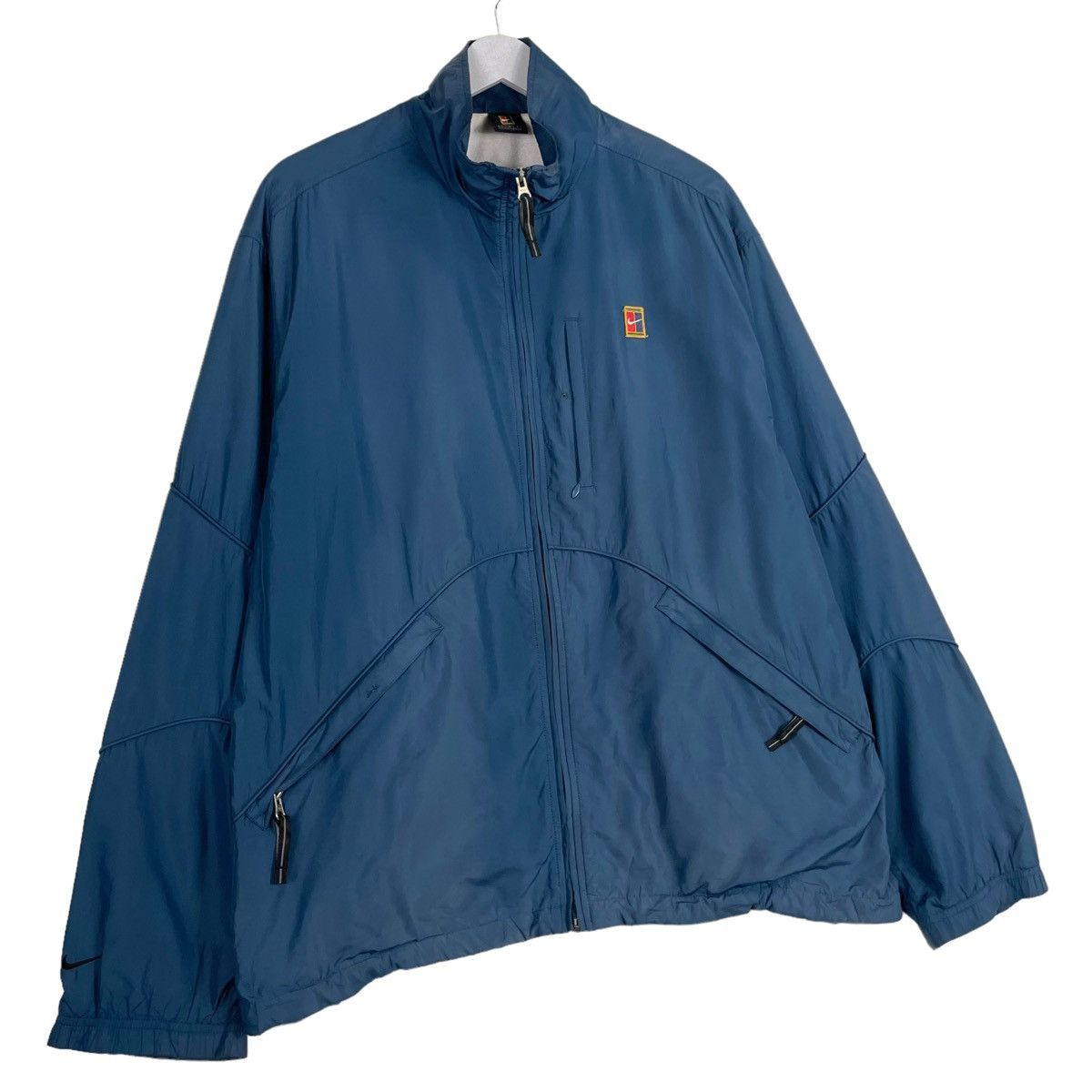Nike × Nike ACG × Vintage 💥90s NIKE COURT SPORT ZIPPER JACKET Size US L / EU 52-54 / 3 - 4 Thumbnail