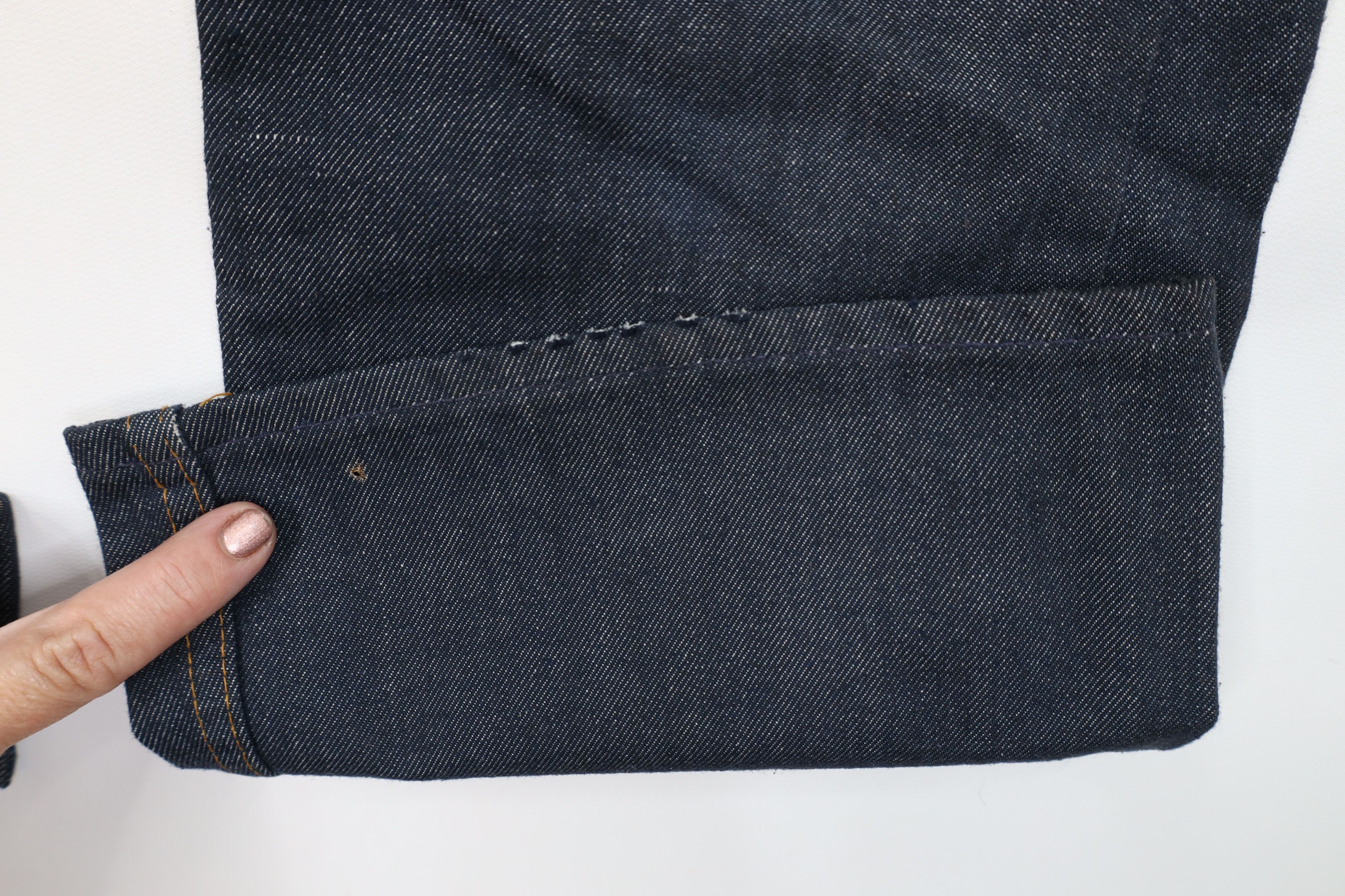 Vintage Vintage 70s Streetwear Wide Leg Denim Jeans Indigo Blue USA Size US 28 / EU 44 - 6 Thumbnail