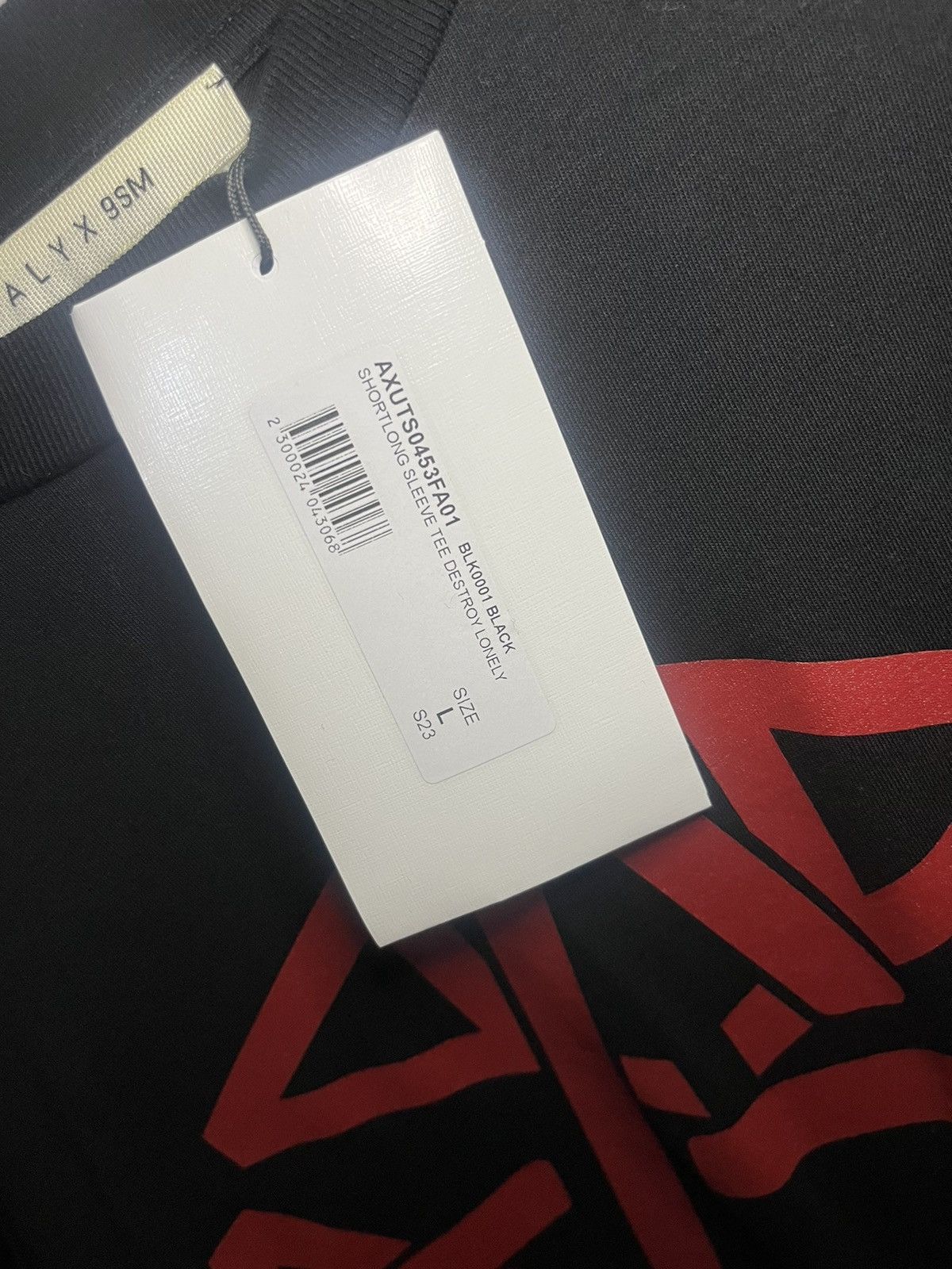 1017 ALYX 9SM 1017 Alyx x Destroy Lonely Long Sleeve Size US L / EU 52-54 / 3 - 5 Thumbnail