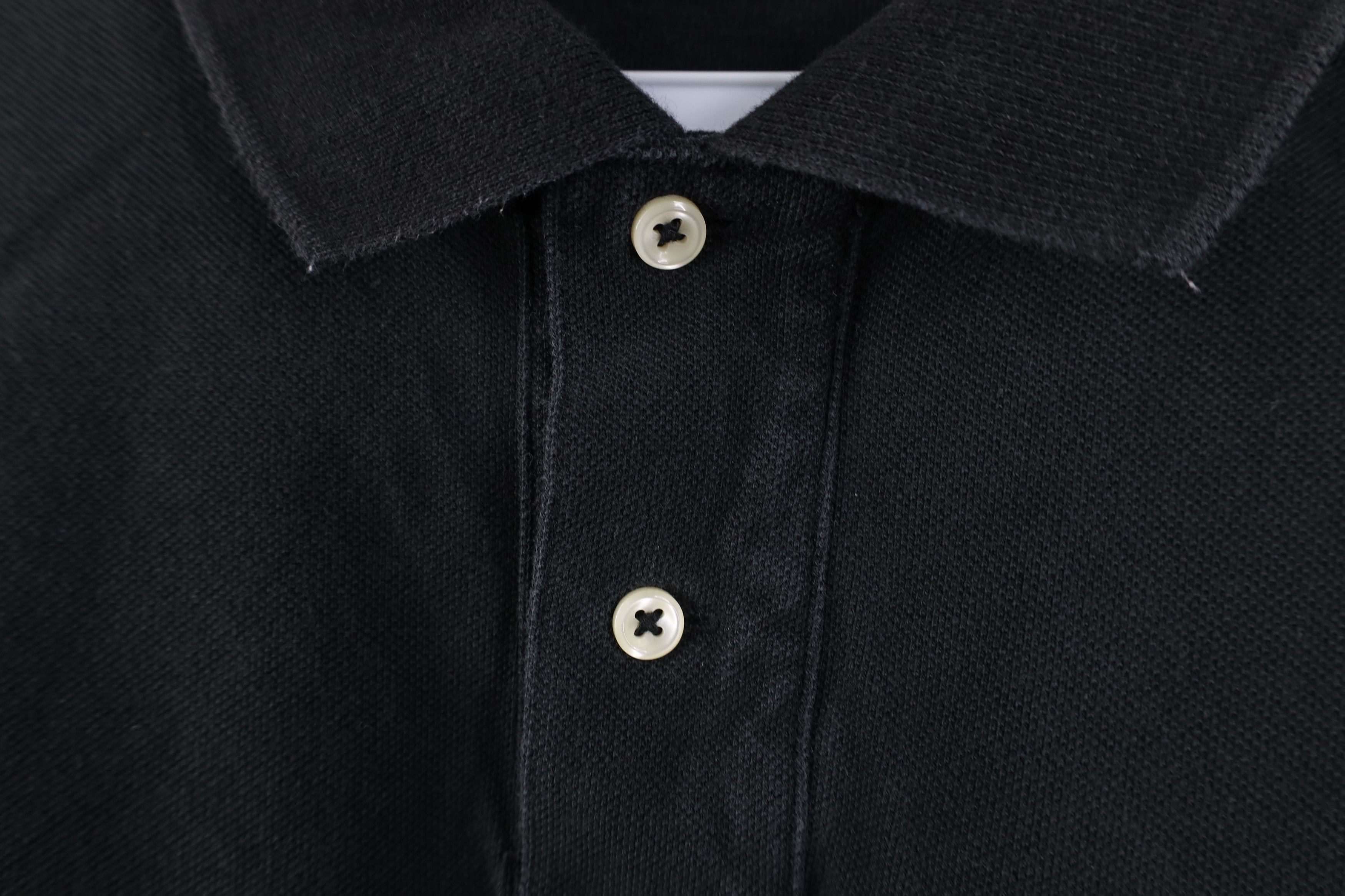 Ralph Lauren Vintage Y2K Ralph Lauren Long Sleeve Rugby Polo Shirt Black Size US L / EU 52-54 / 3 - 6 Thumbnail