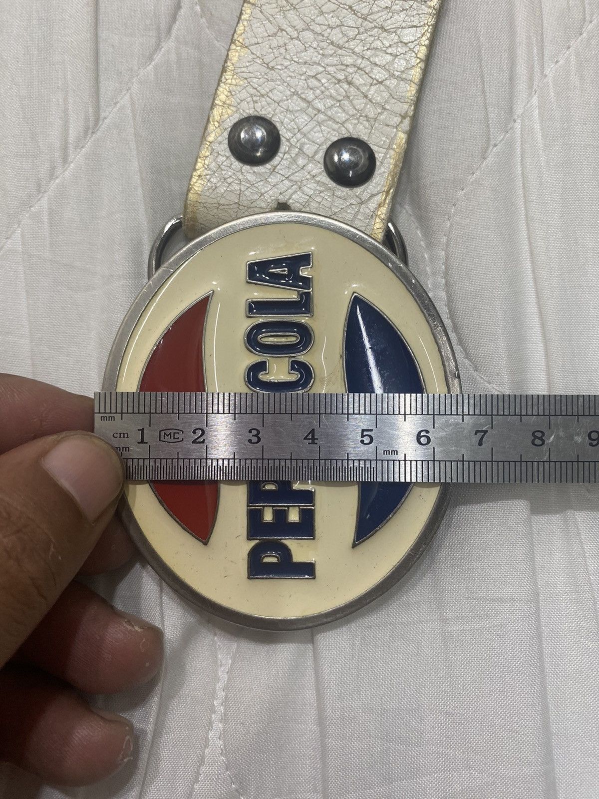 Pepsi VINTAGE PEPSICOLA BELT Size 40 - 8 Thumbnail
