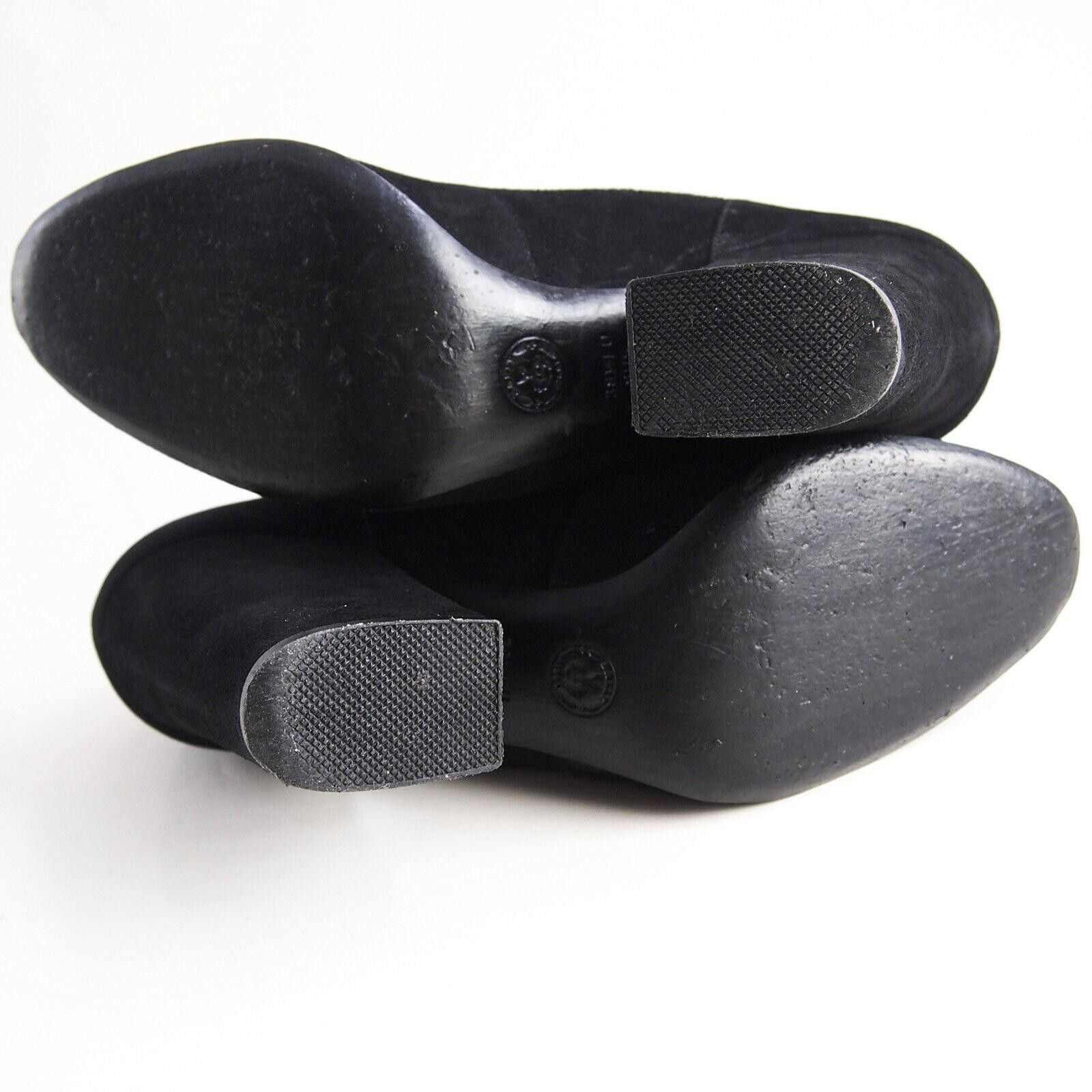 Bally Bally Anita Peep Toe Heels Black Suede Womens US 8 EU 38.5 Size US 8 / IT 38 - 6 Thumbnail