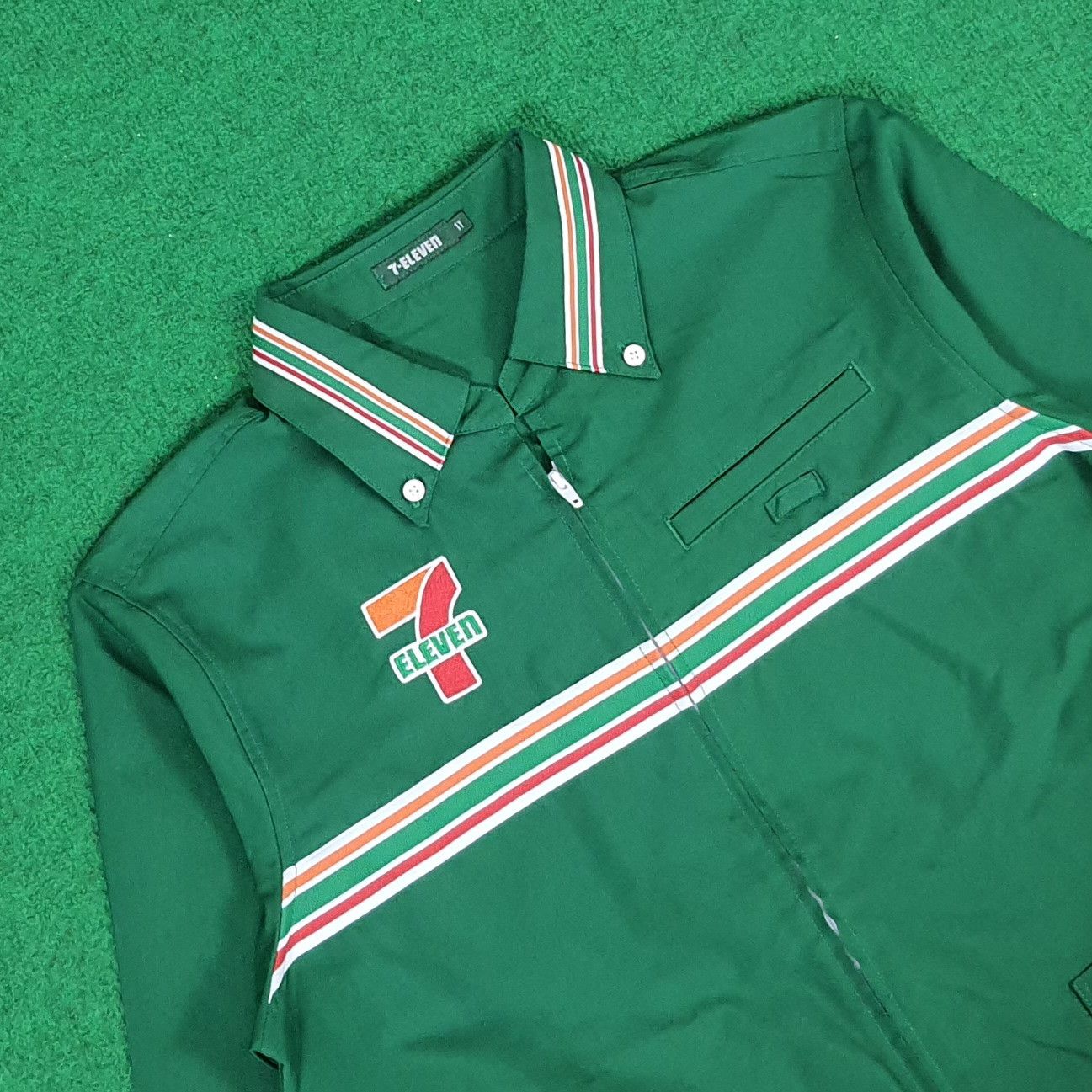 Japanese Brand Vintage 7 Eleven Uniform Japan Edition Workwear Jacket Size S / US 4 / IT 40 - 2 Thumbnail