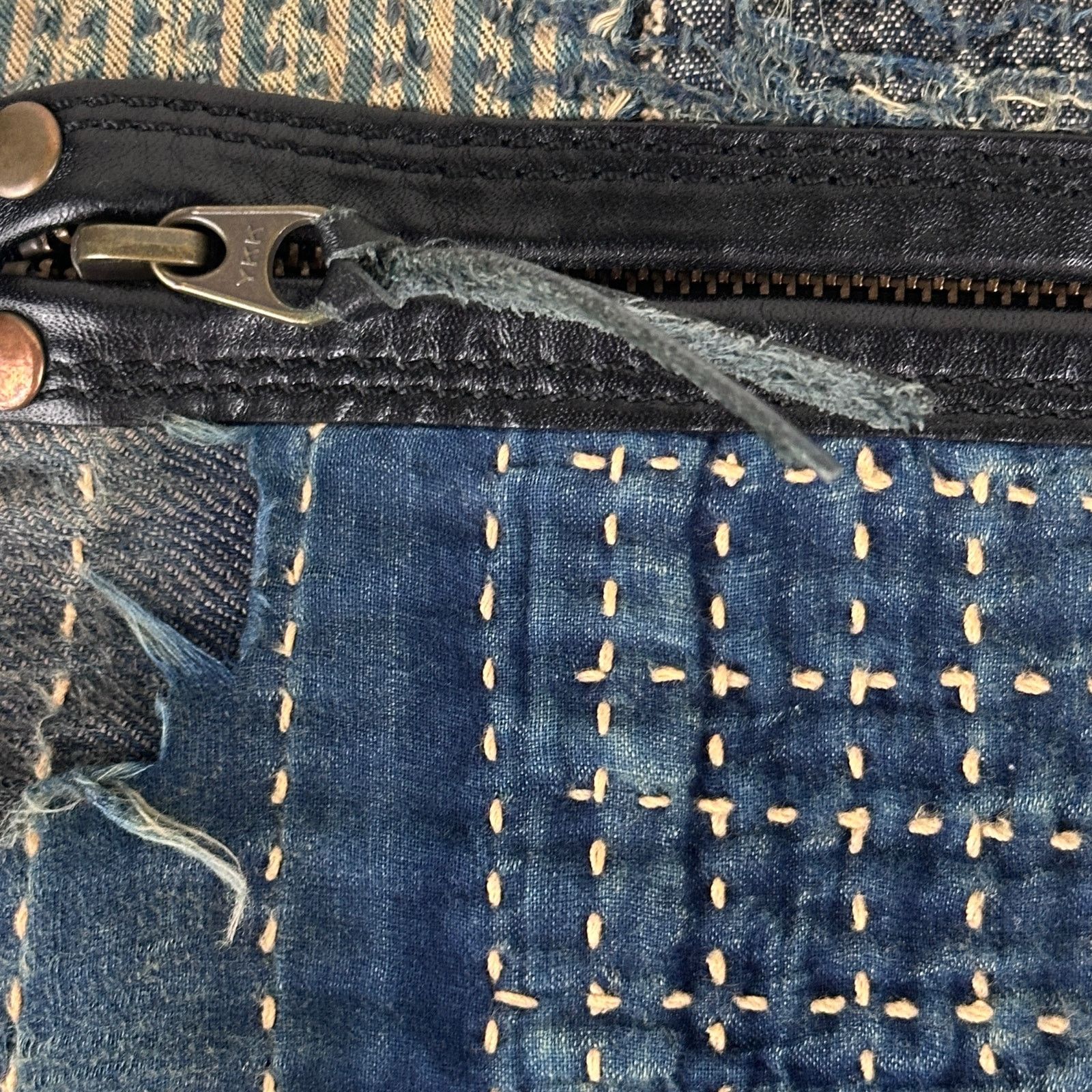 Kapital Kountry Boro Denim Pouch Size ONE SIZE - 7 Thumbnail