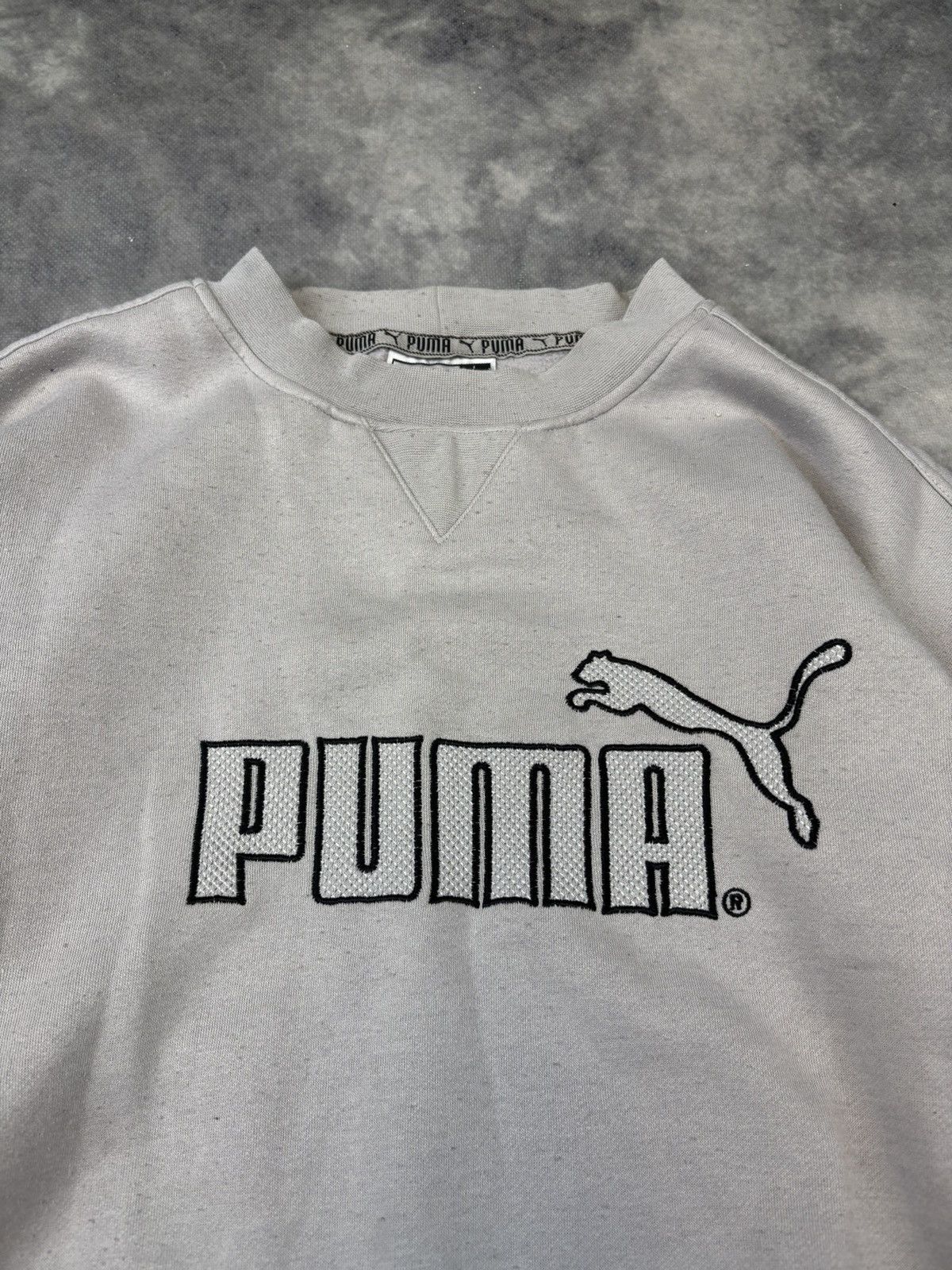 Puma × Vintage Vintage Puma Oversize Sweatshirt 90s body Drip skate rap y2k Size US L / EU 52-54 / 3 - 2 Thumbnail