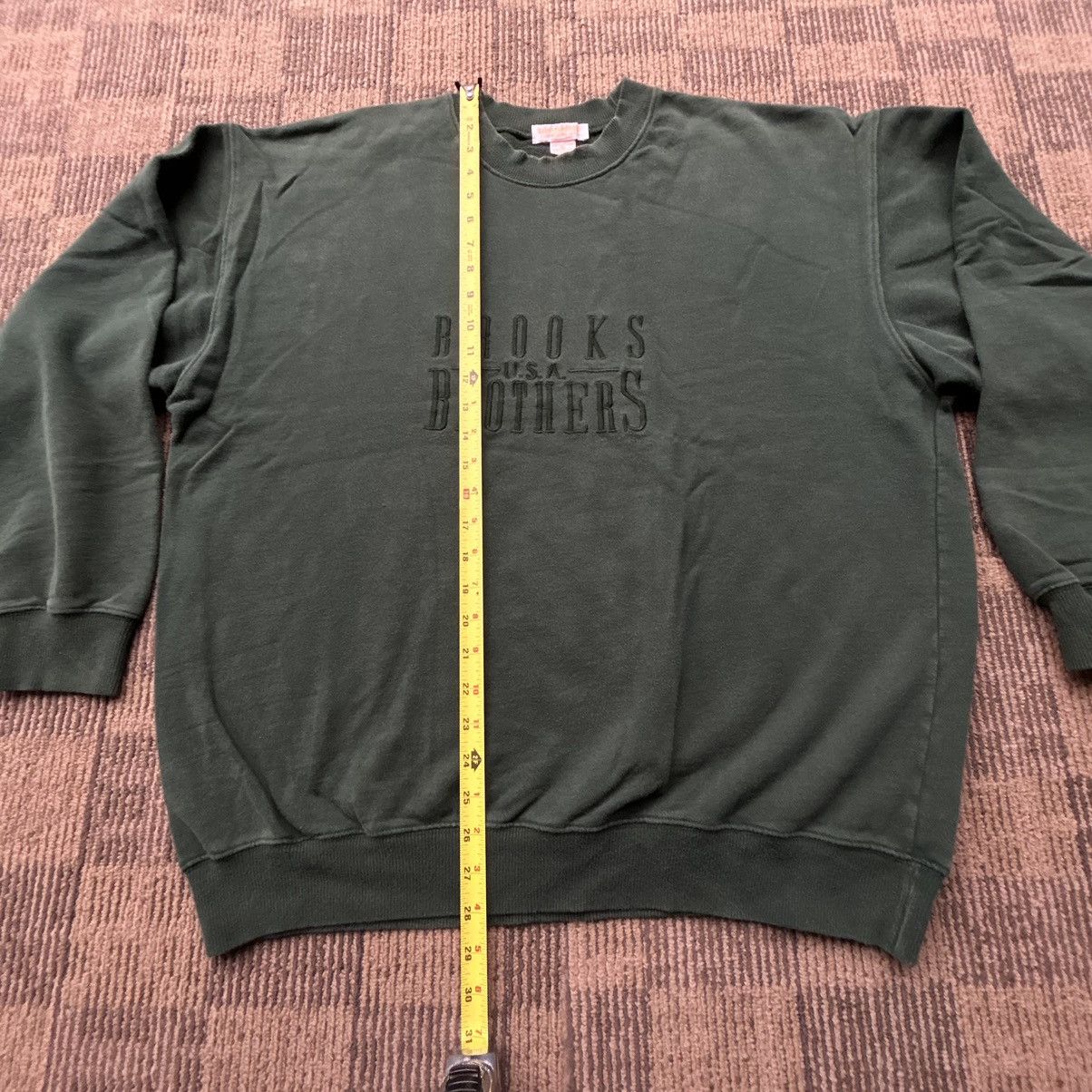 Brooks Brothers Vintage Brooks Brothers USA Embroidered Crewneck Sweatshirt Size US XL / EU 56 / 4 - 5 Thumbnail