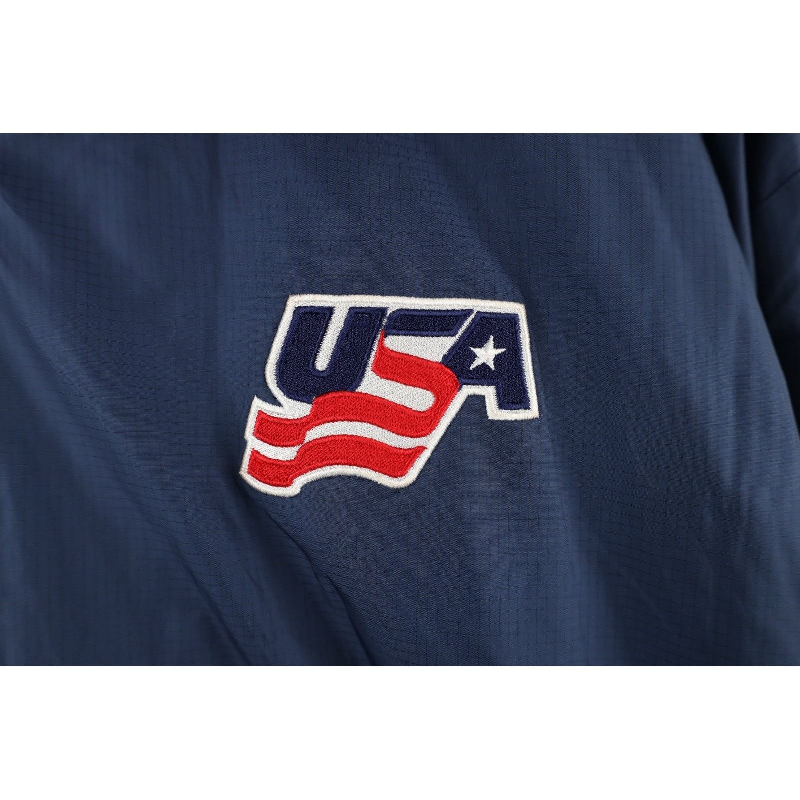 Nike Vintage NikeTeam Issued USA Hockey Olympics Jacket Size US XL / EU 56 / 4 - 4 Thumbnail