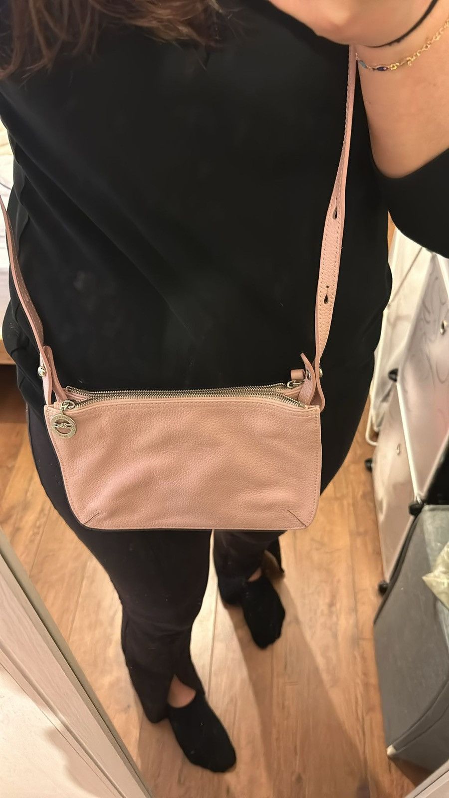 Longchamp LONGCHAMP PINK SHOULDER BAG Size ONE SIZE - 1 Thumbnail