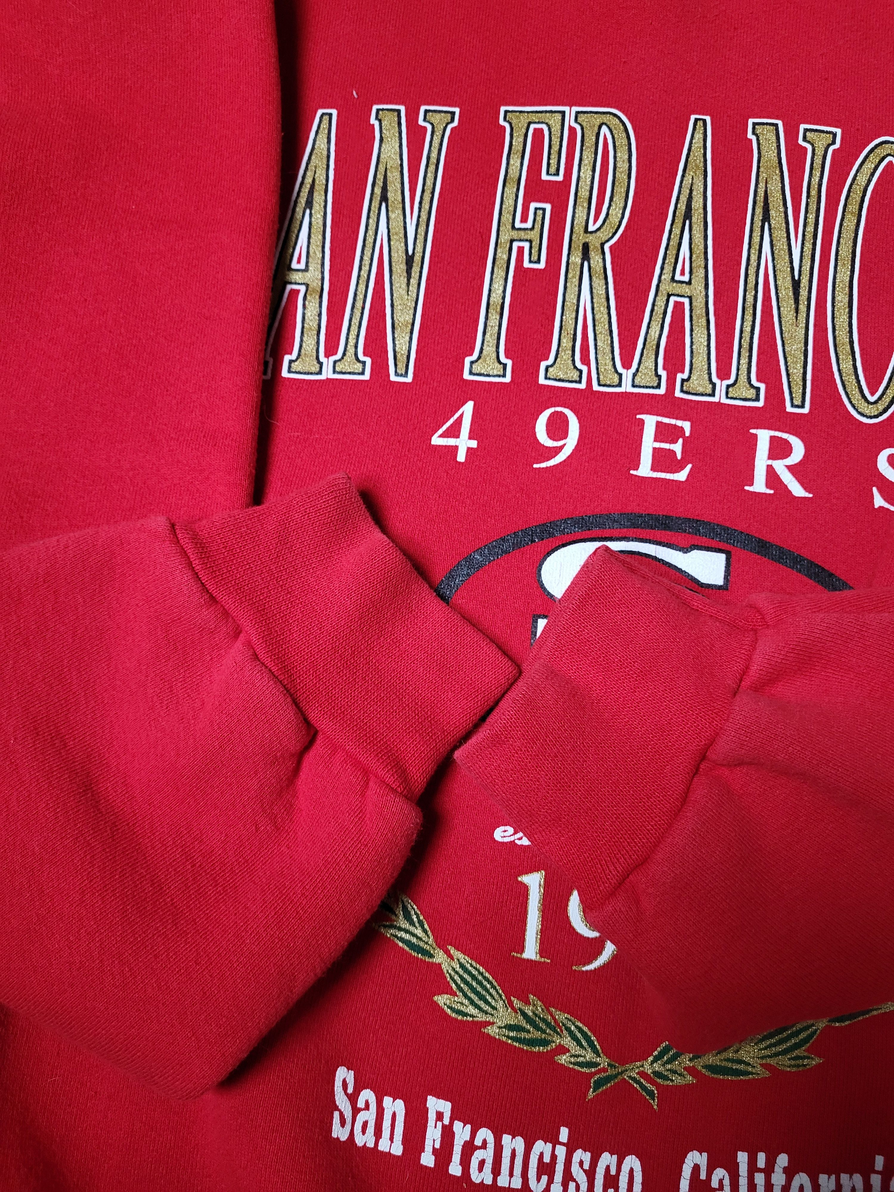 NFL San Francisco 49ers vintage 90s / 1995 sweetshirt M Size US M / EU 48-50 / 2 - 9 Thumbnail