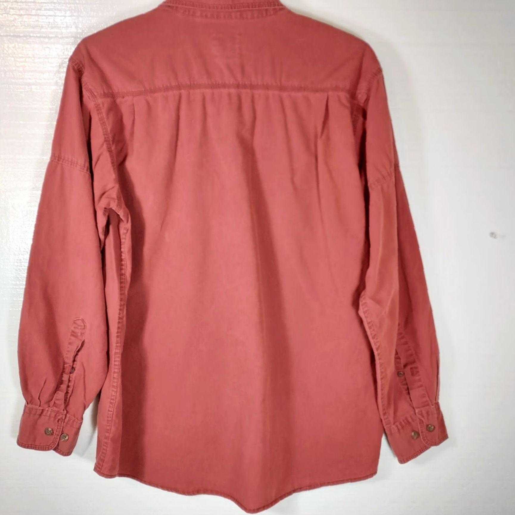 Vintage RedHead Shirt Button-Up Flannel Long Sleeve Casual Adult Large Red Regular Classic Mens Size US L / EU 52-54 / 3 - 2 Thumbnail