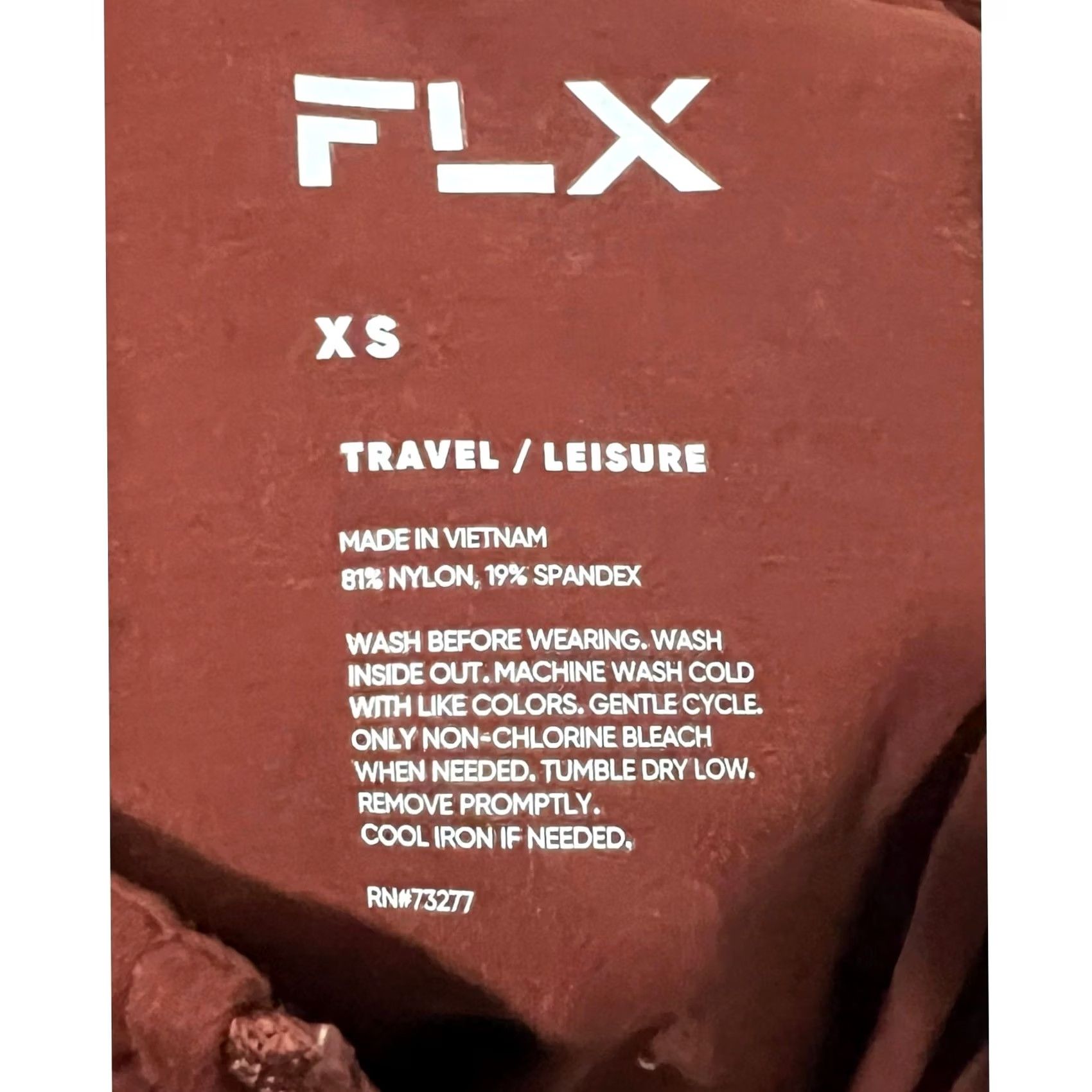 Vintage FLX Affirmation Full Zip Athletic Jersey Knit Stretch Jacket Chic Burgundy XS Womens Sleeve Long ZIP Size XS / US 0-2 / IT 36-38 - 7 Thumbnail