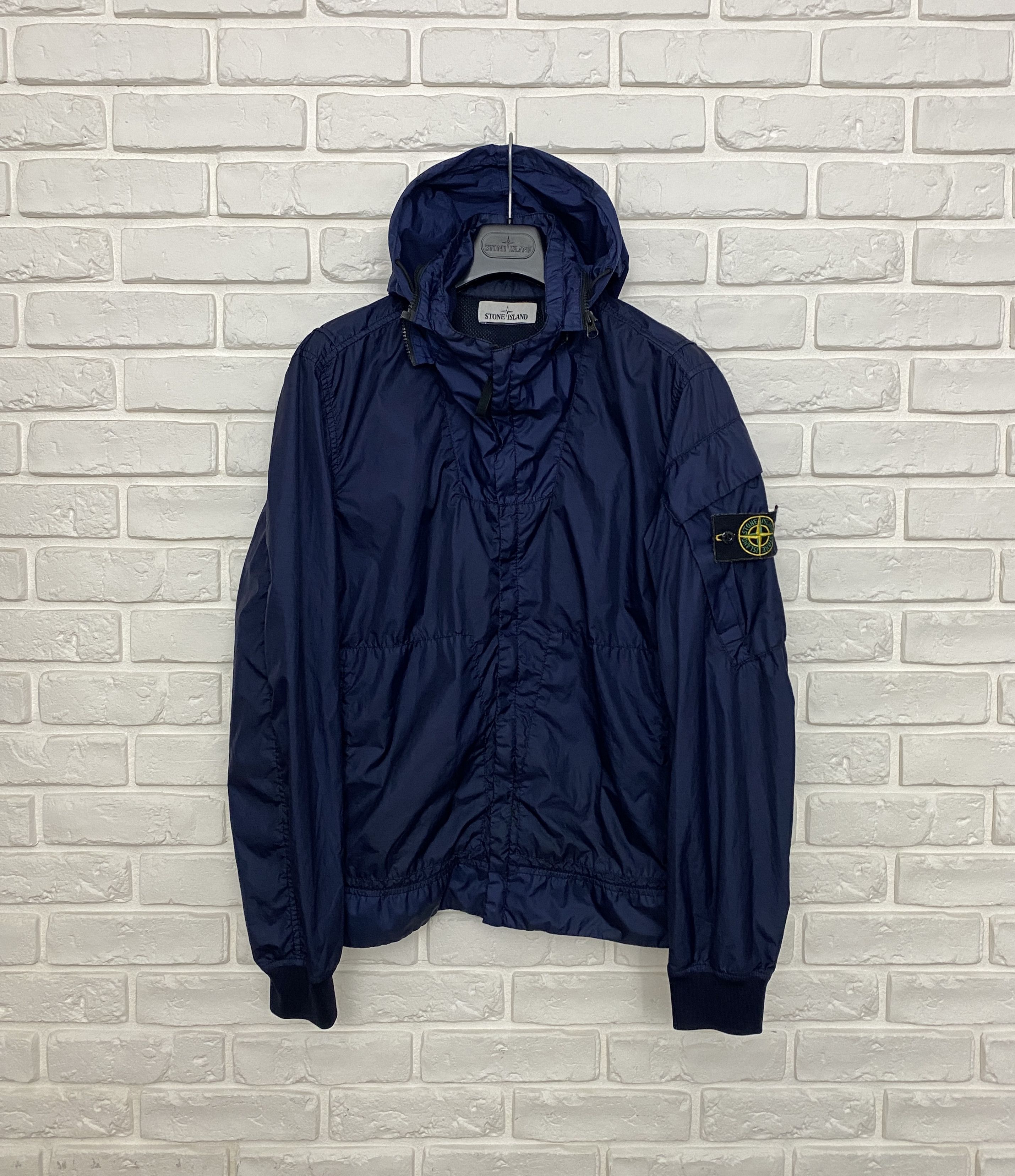 Stone Island Stone Island Membrana 3L TC Jacket Hooded Dark Navy 