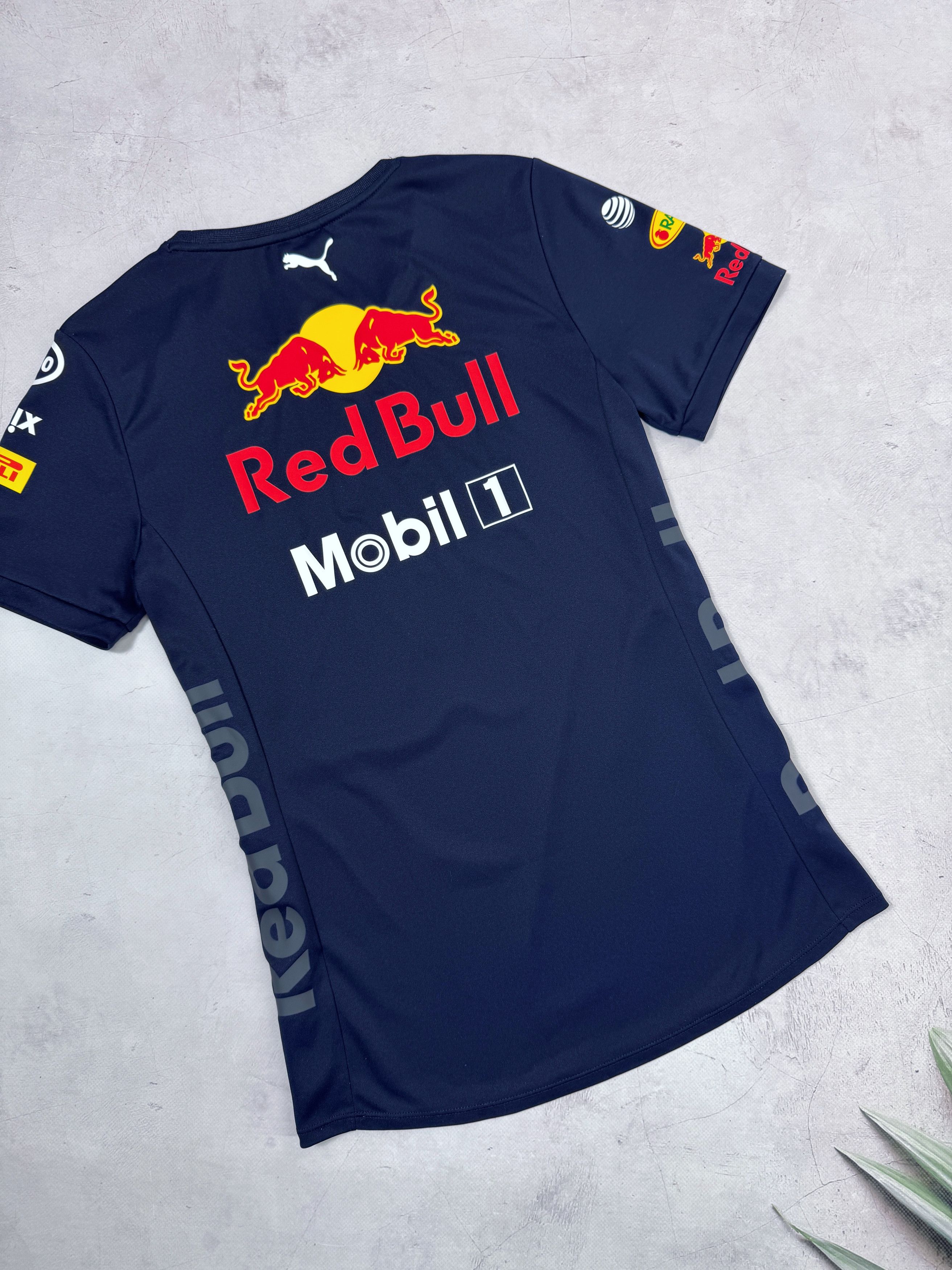 Puma × Red Bull Puma & Red Bull T-Shirt Aston Martin Racing F1 Esso Mobil1 Size S / US 4 / IT 40 - 20 Thumbnail