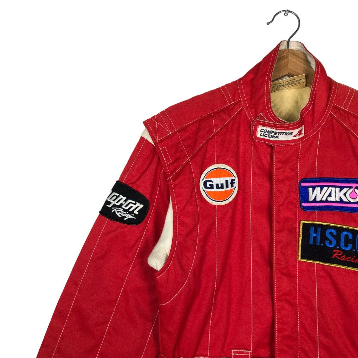 Vintage 🔥90’s Vintage Overall Racing Nomex USA Full Print Size US 30 / EU 46 - 8 Thumbnail