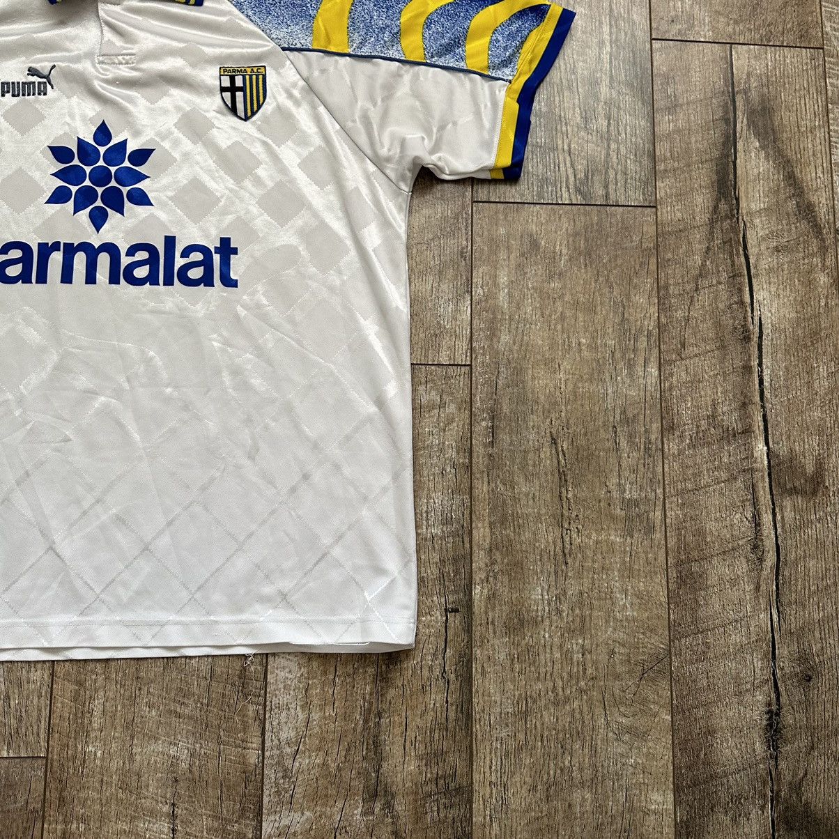 Puma 1995/97 Puma Parma AC Home Soccer Jersey/Shirt Size US XL / EU 56 / 4 - 4 Thumbnail