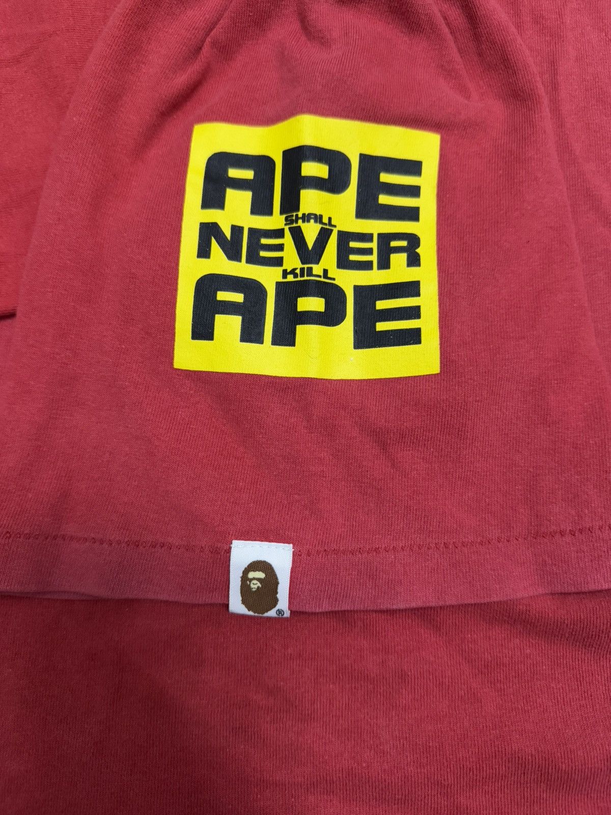 Bape SUPER RARE VINTAGE BATHING APE ALL LOGO COLLECTION DISTRESS Size US XXL / EU 58 / 5 - 4 Thumbnail