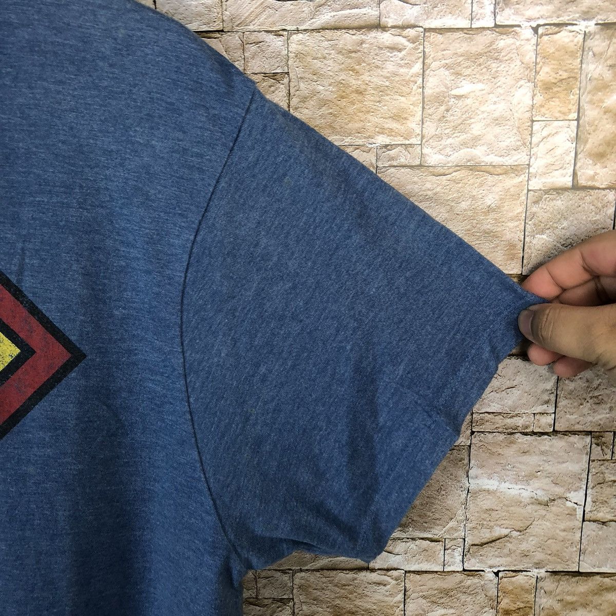 Japanese Brand × Marvel Comics Superman Blue T-Shirt #A549 Size US L / EU 52-54 / 3 - 8 Thumbnail