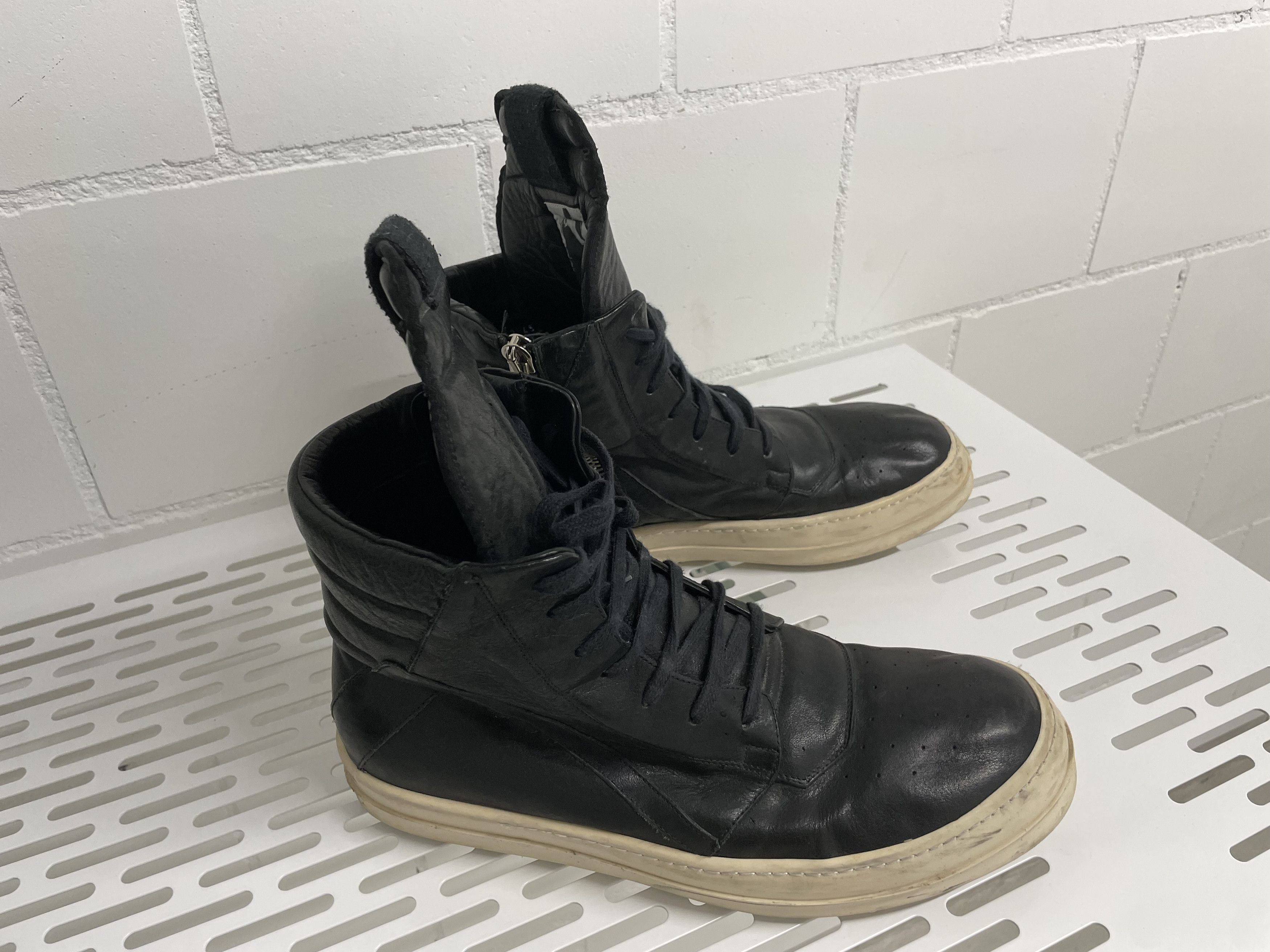 Rick Owens Rick Owens Performa Geobasket Rubberized | Grailed