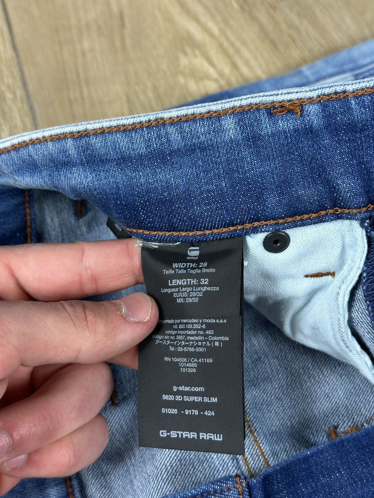 G-Star NEW🏷️ G-Star Raw 5620 3D Super Slim Denim Jeans Size US 29 - 6 Thumbnail