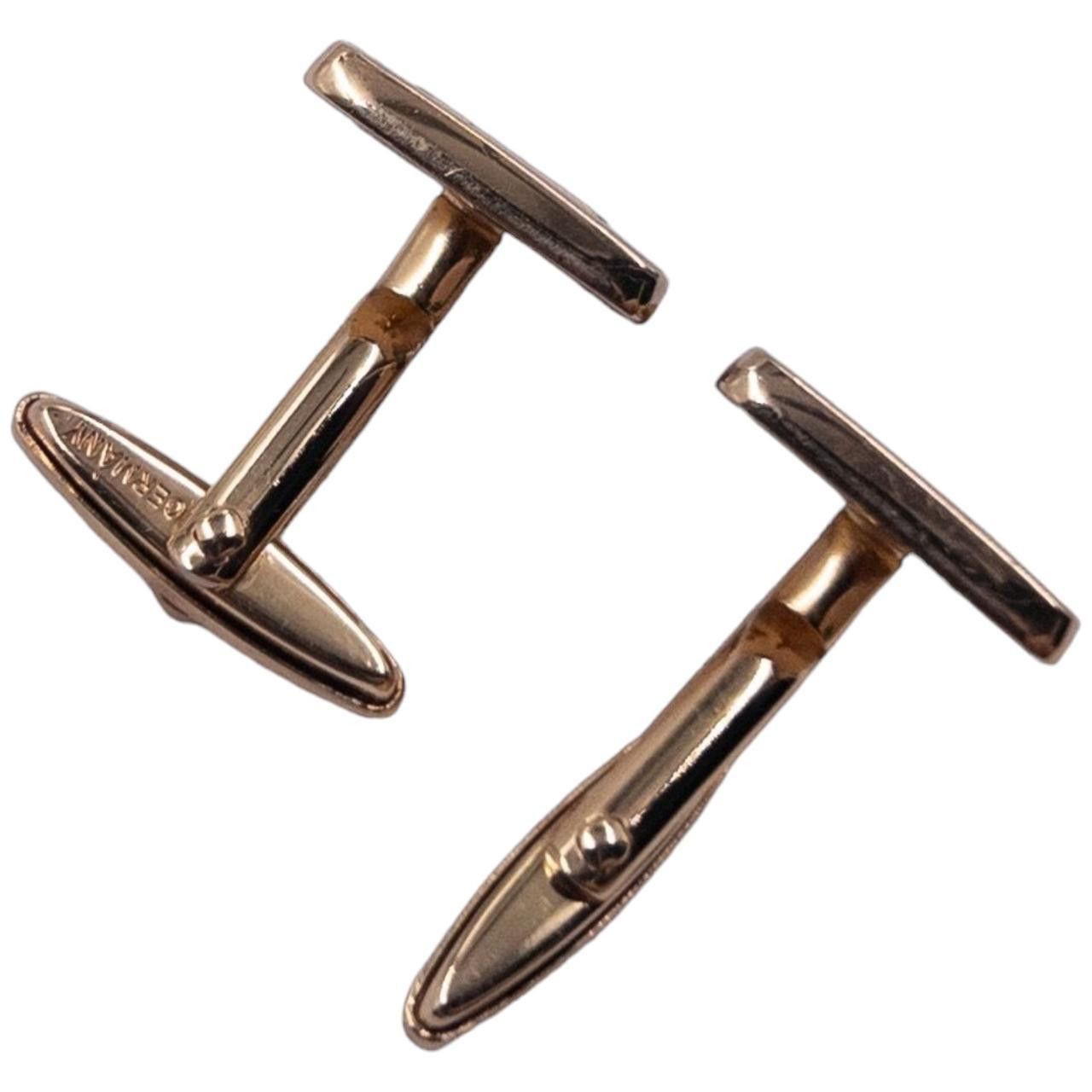 Dior Vintage Dior Gold Cuff Links Size ONE SIZE - 2 Thumbnail